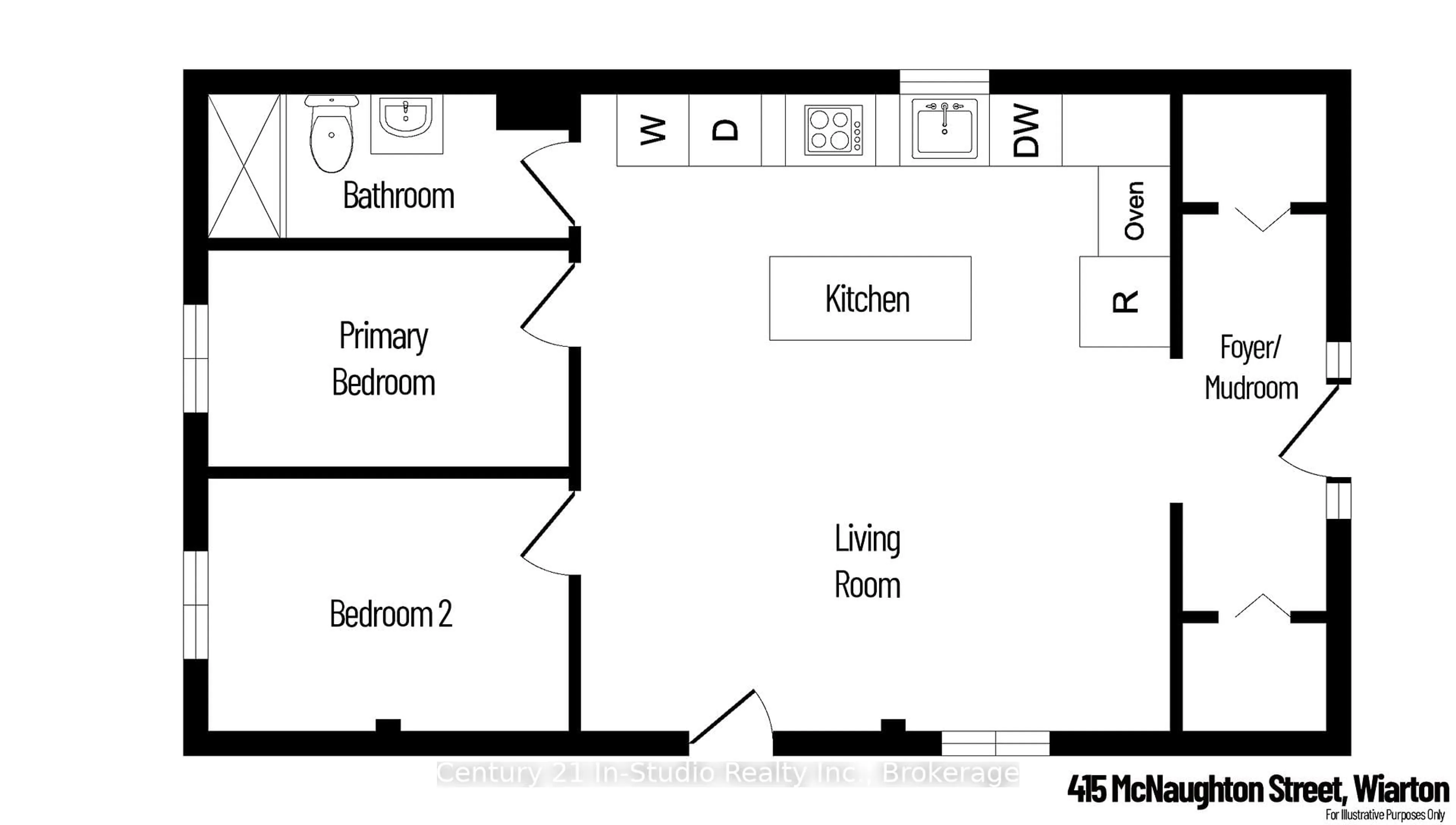 Floor plan for 415 Mcnaughton St, South Bruce Peninsula Ontario N0H 2T0