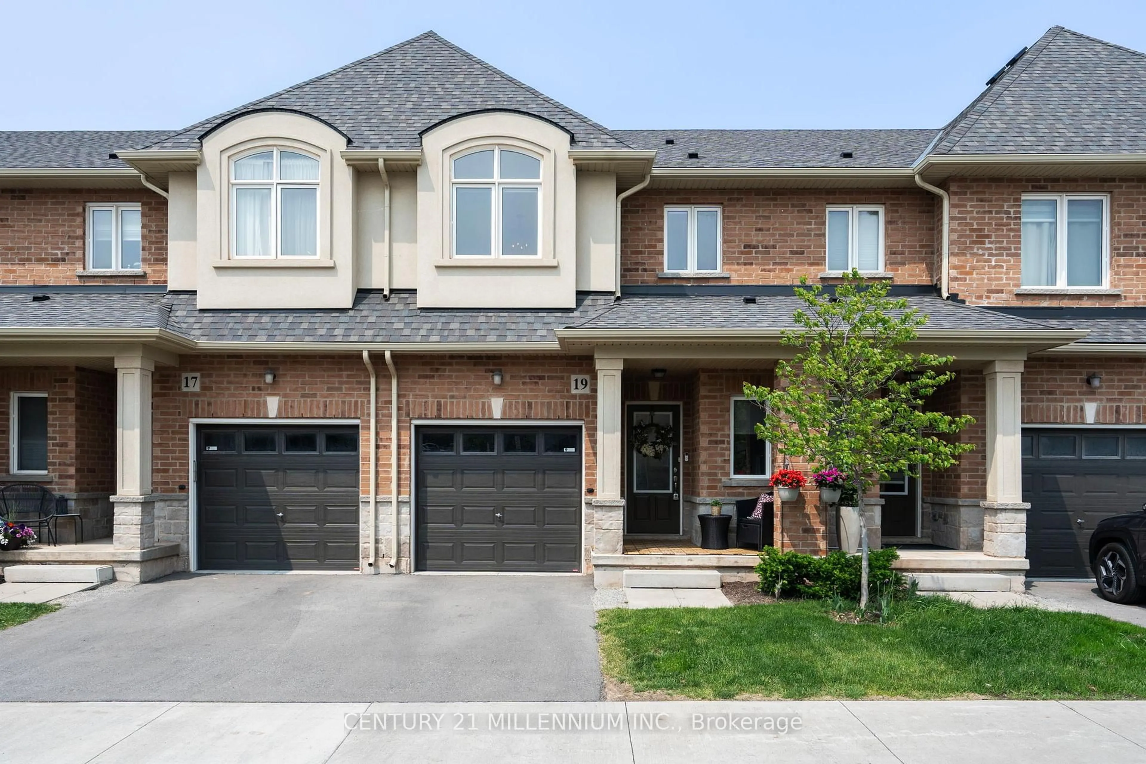 Home with brick exterior material, street for 19 Arietta Lane, Hamilton Ontario L8E 0K7
