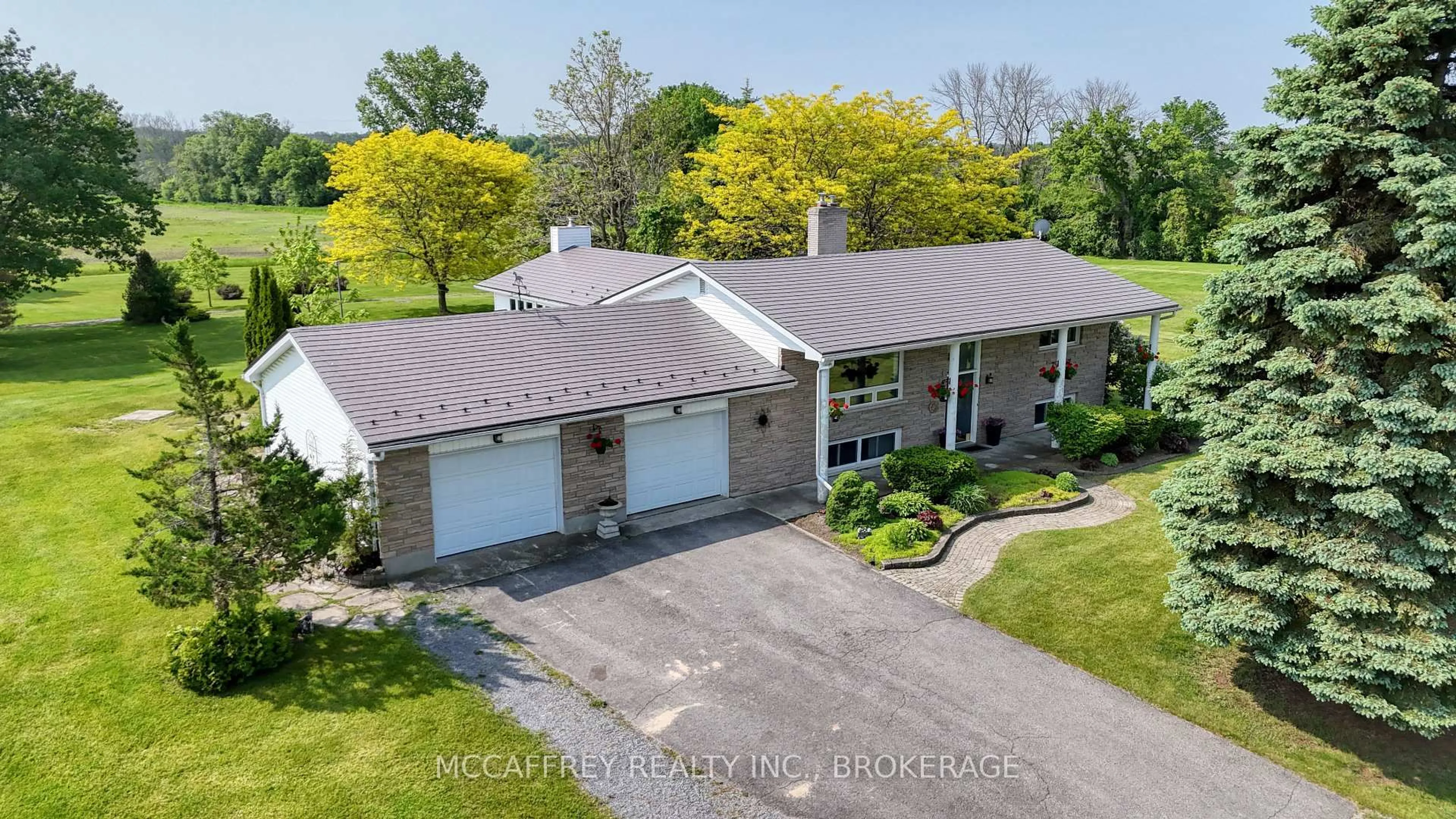 A pic from outside/outdoor area/front of a property/back of a property/a pic from drone, unknown for 2118 COUNTY ROAD 9, Napanee Ontario K7R 3K8