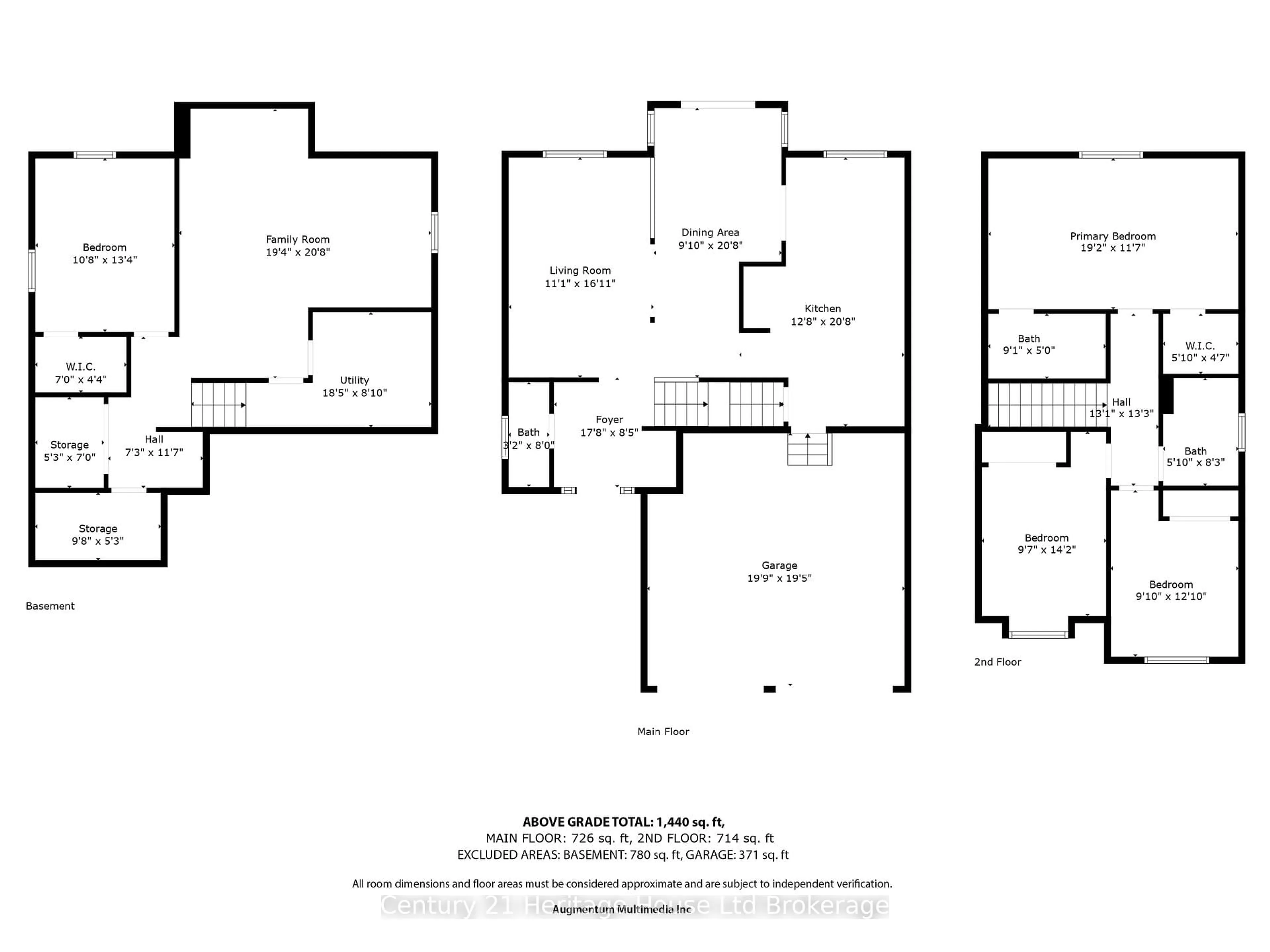 Floor plan for 236 Doon South Dr, Kitchener Ontario N2P 2L8