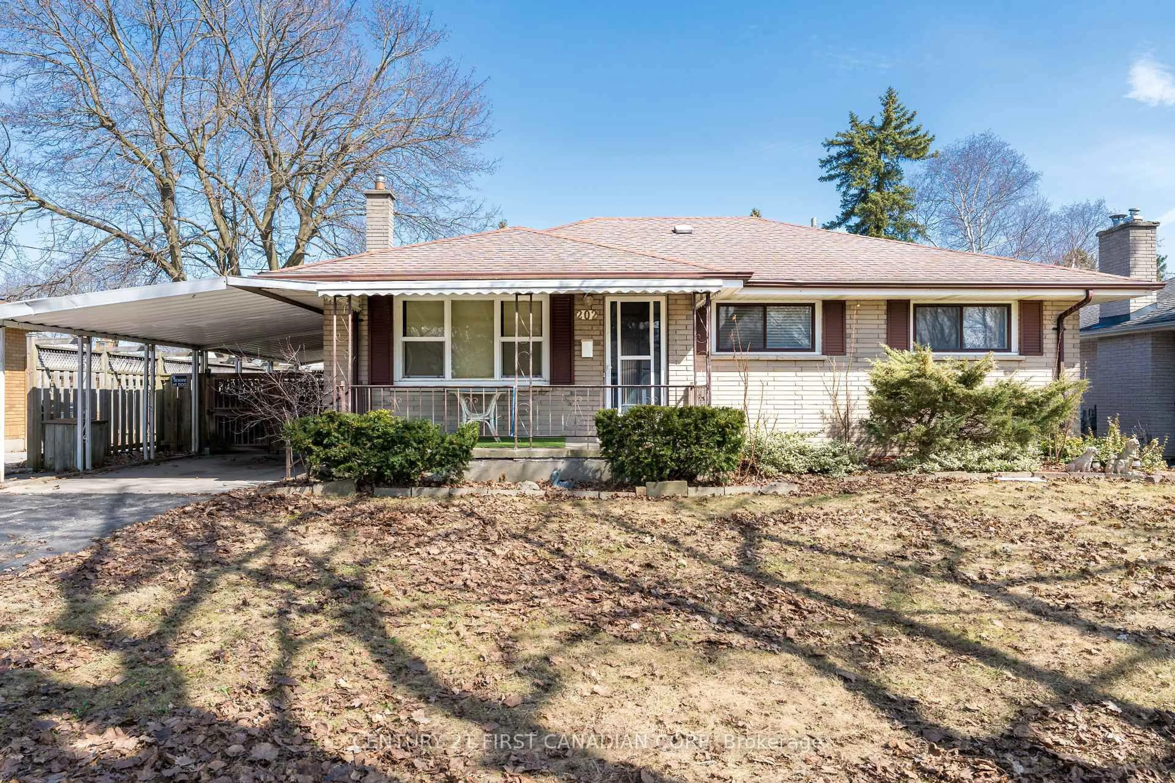 Home with brick exterior material, street for 202 Renfro Cres, London South Ontario N5Z 3B7