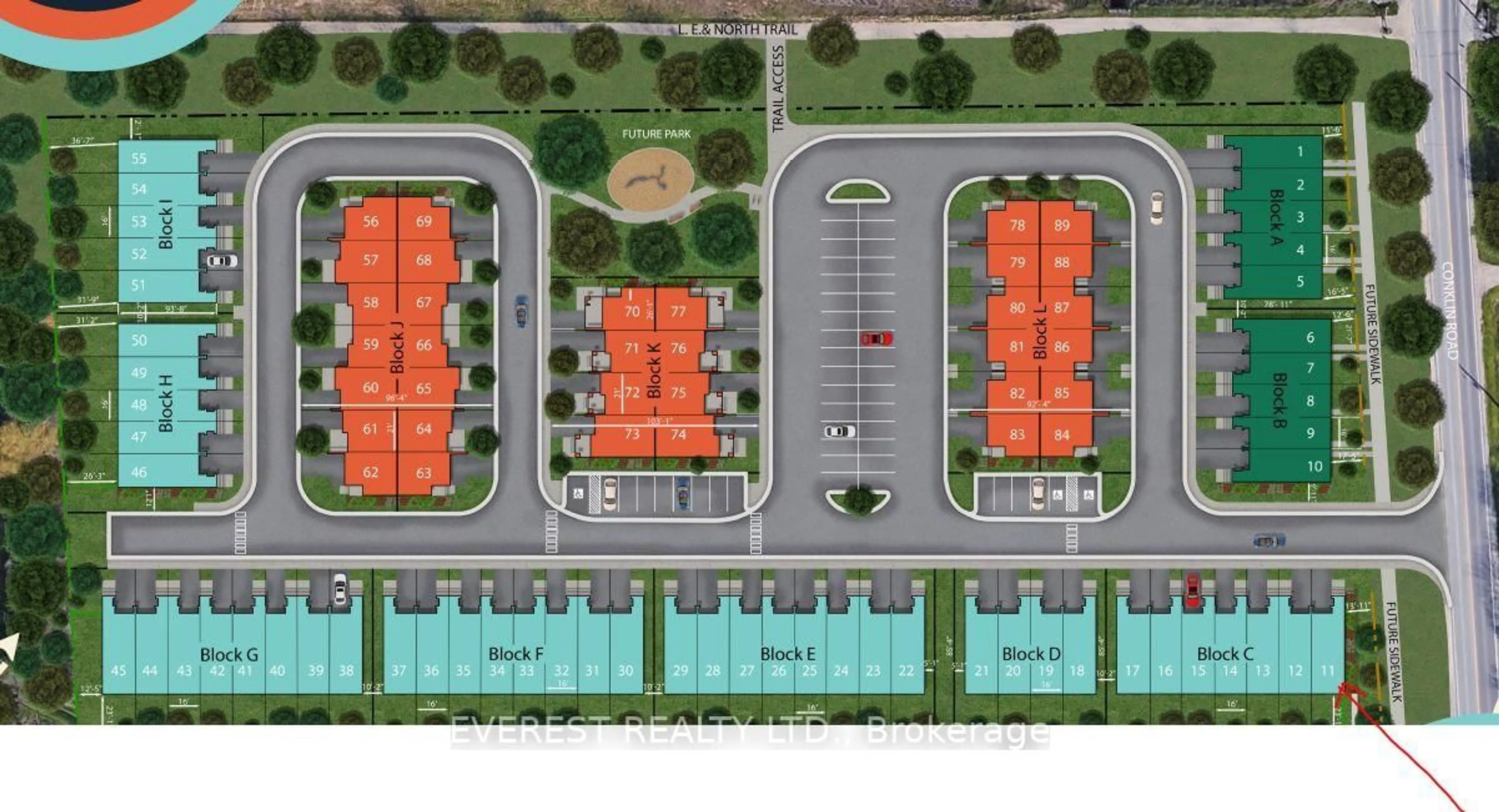 Floor plan for 313 Conklin Rd #11, Brantford Ontario N3T 5L5