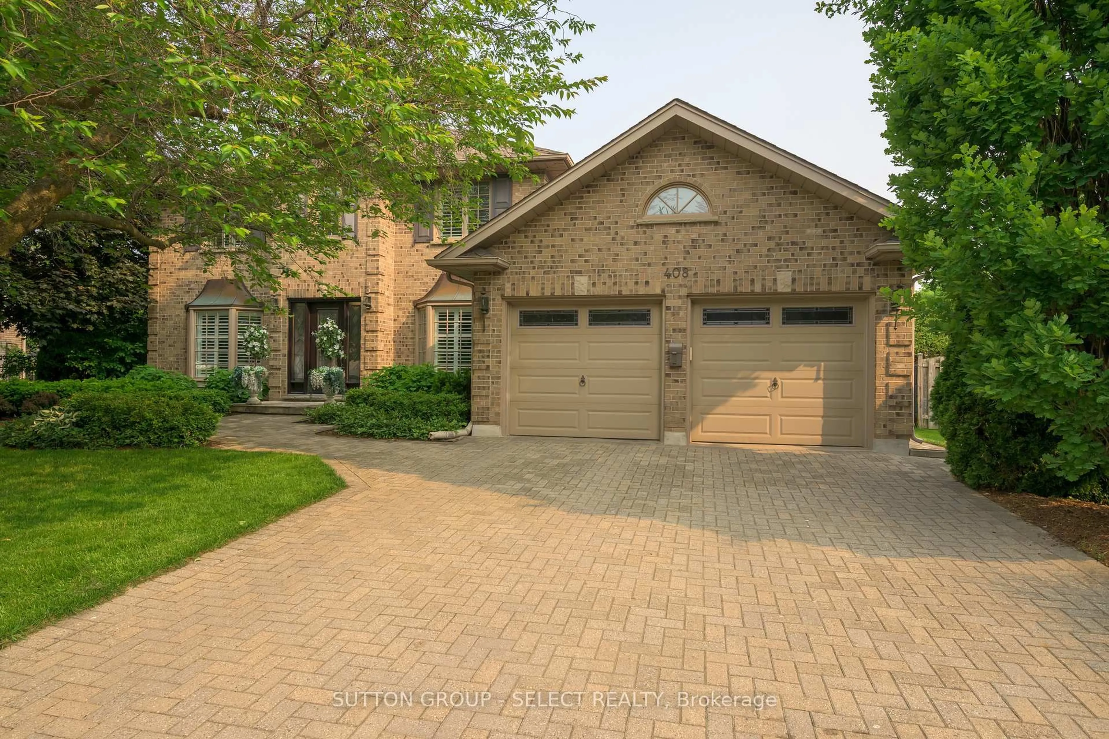 Home with brick exterior material, street for 408 Sunnyside Cres, London North Ontario N5X 3N2