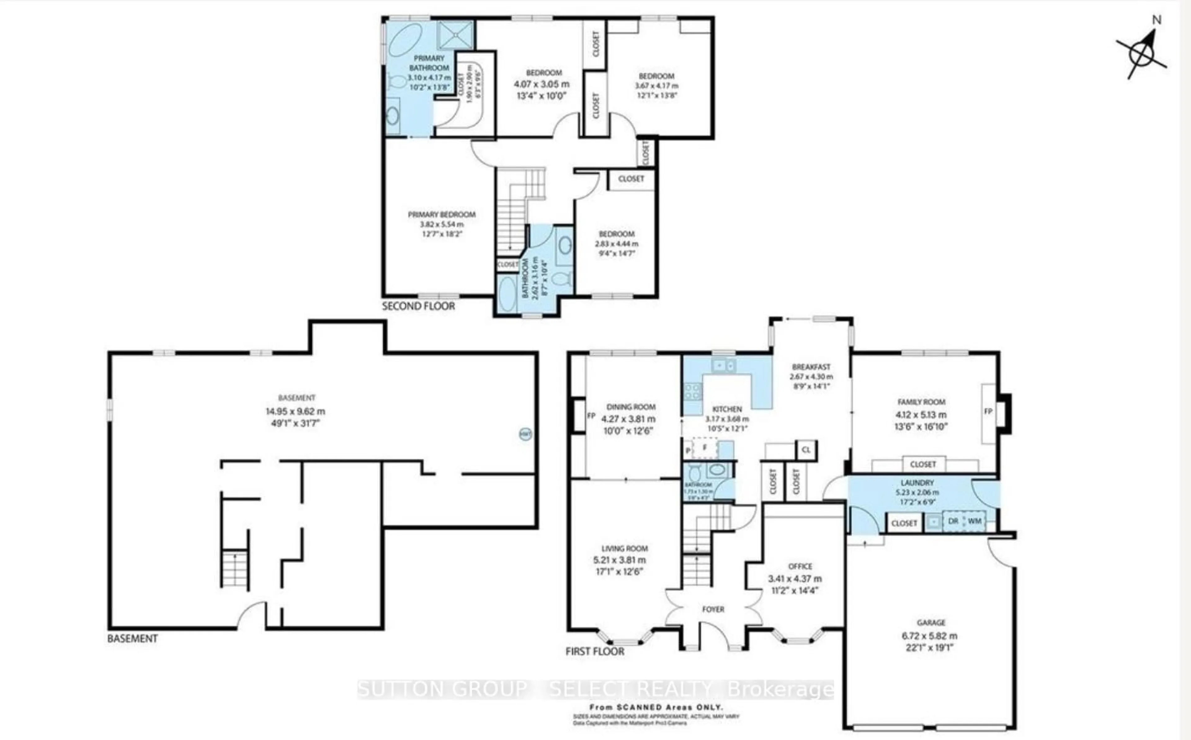 Floor plan for 408 Sunnyside Cres, London North Ontario N5X 3N2