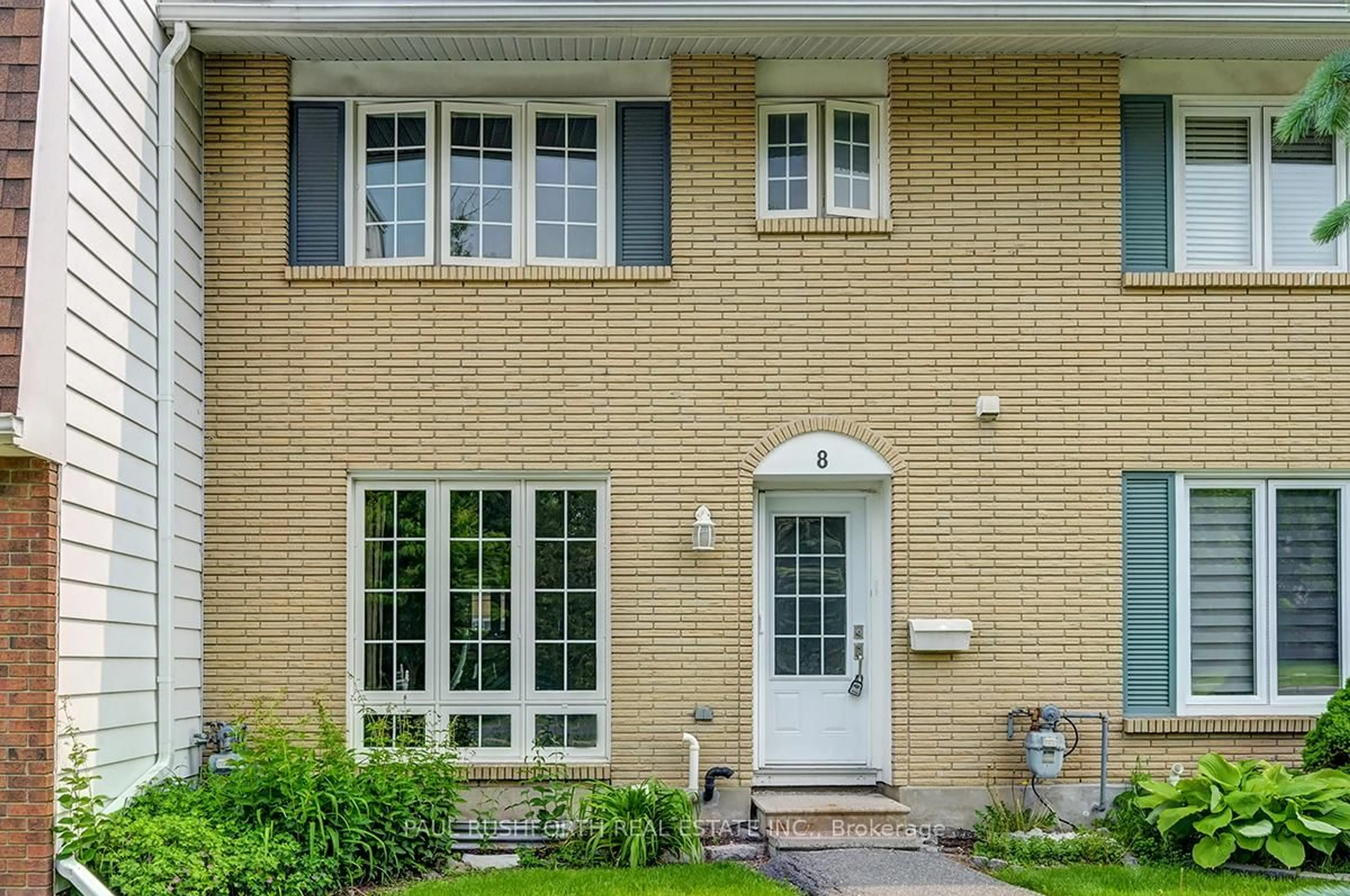 Home with brick exterior material, street for 2300 Ogilvie Rd #8, Ottawa Ontario K1J 7X8