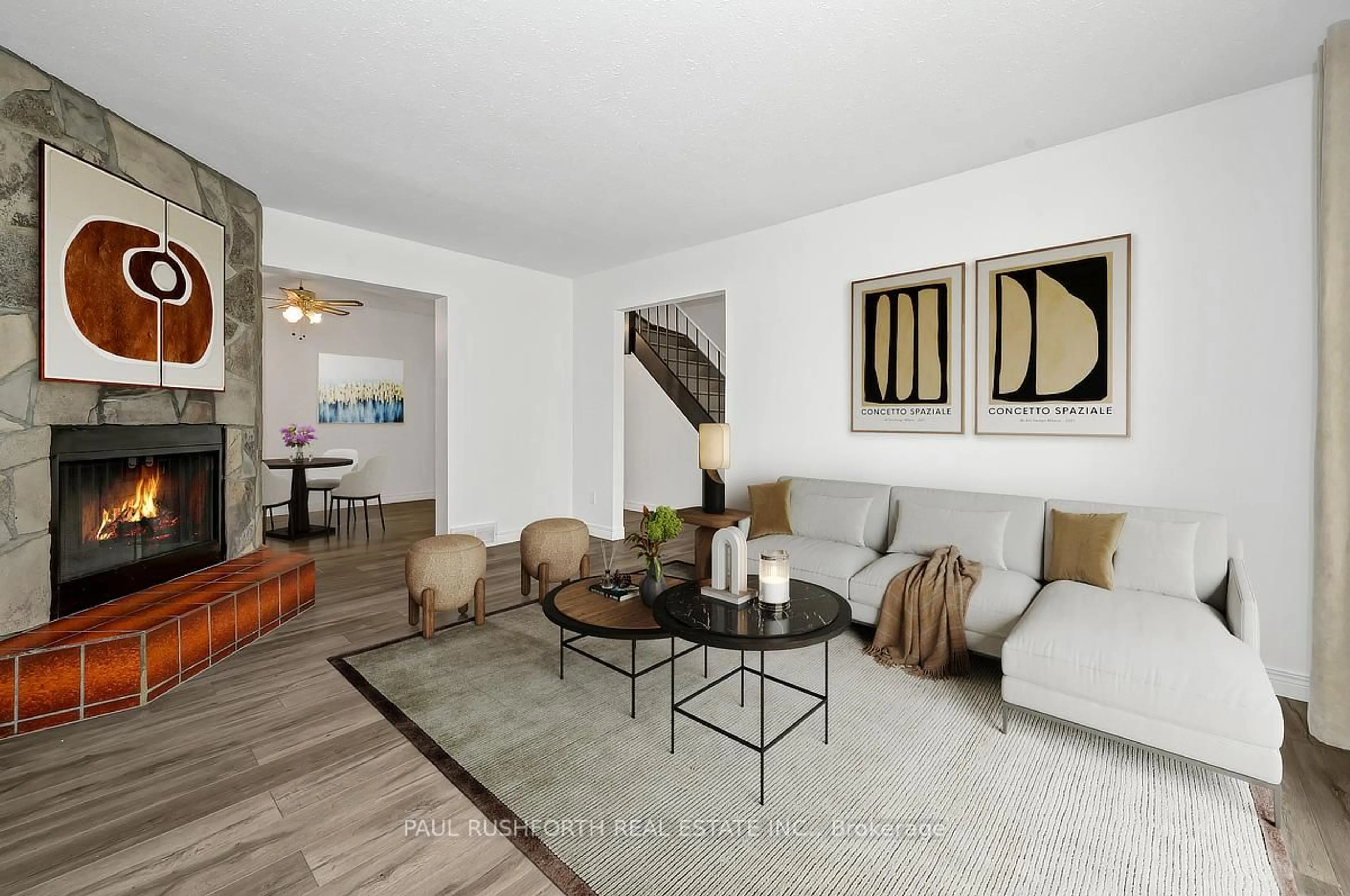 Living room with furniture, unknown for 2300 Ogilvie Rd #8, Ottawa Ontario K1J 7X8