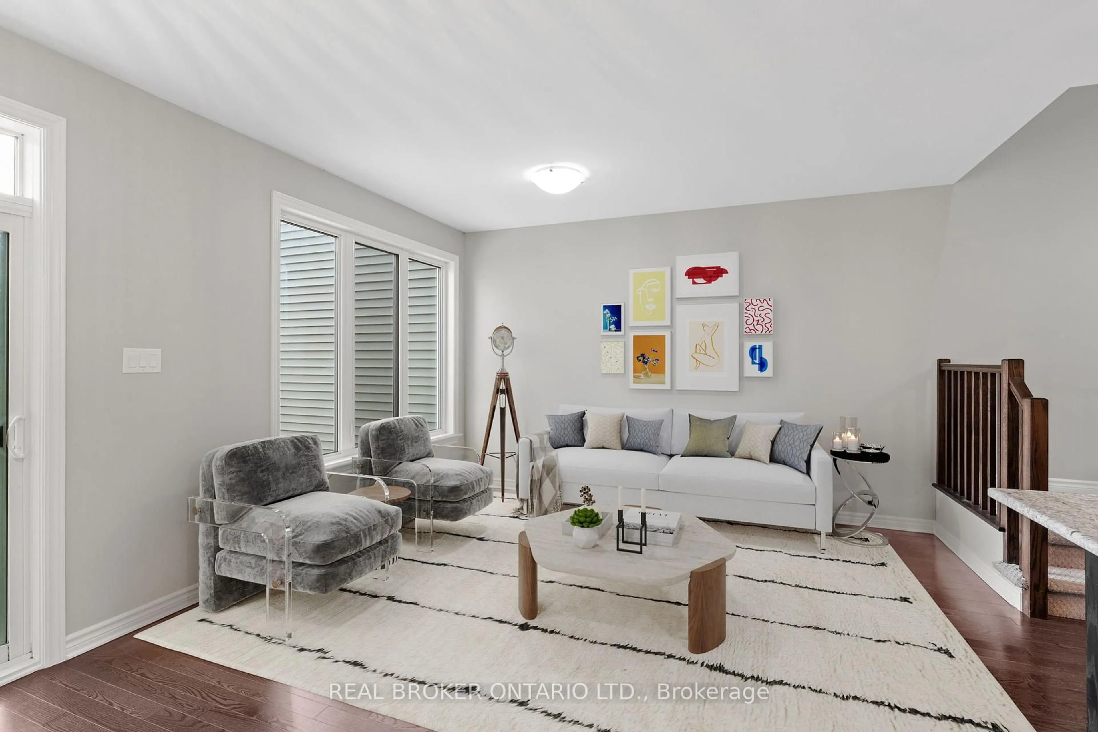 Living room with furniture, unknown for 792 Cedar Creek Dr, Ottawa Ontario K1T 0M6