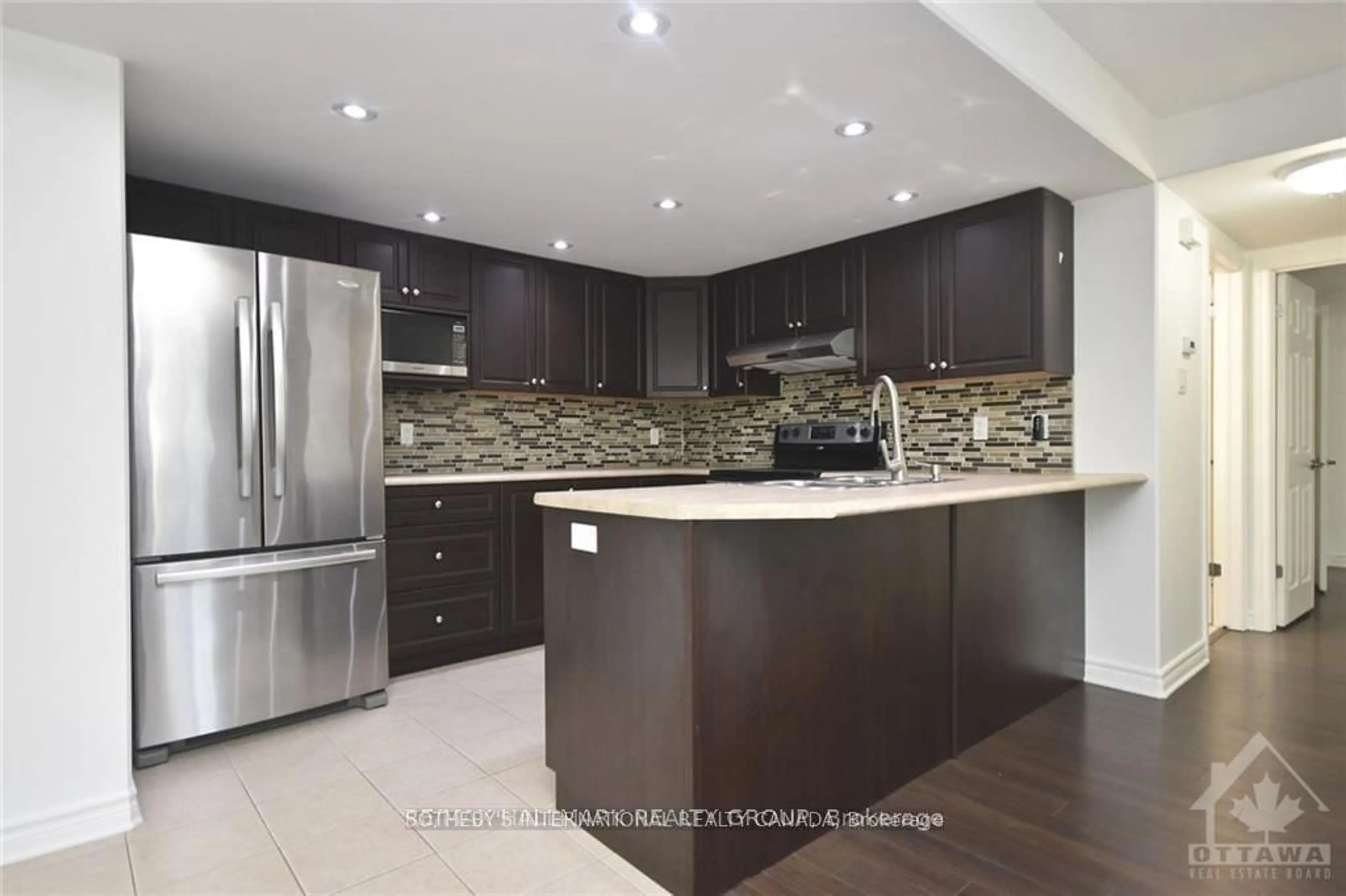Contemporary kitchen, ceramic/tile floor for 1238 Marenger St #18, Ottawa Ontario K1C 1S2