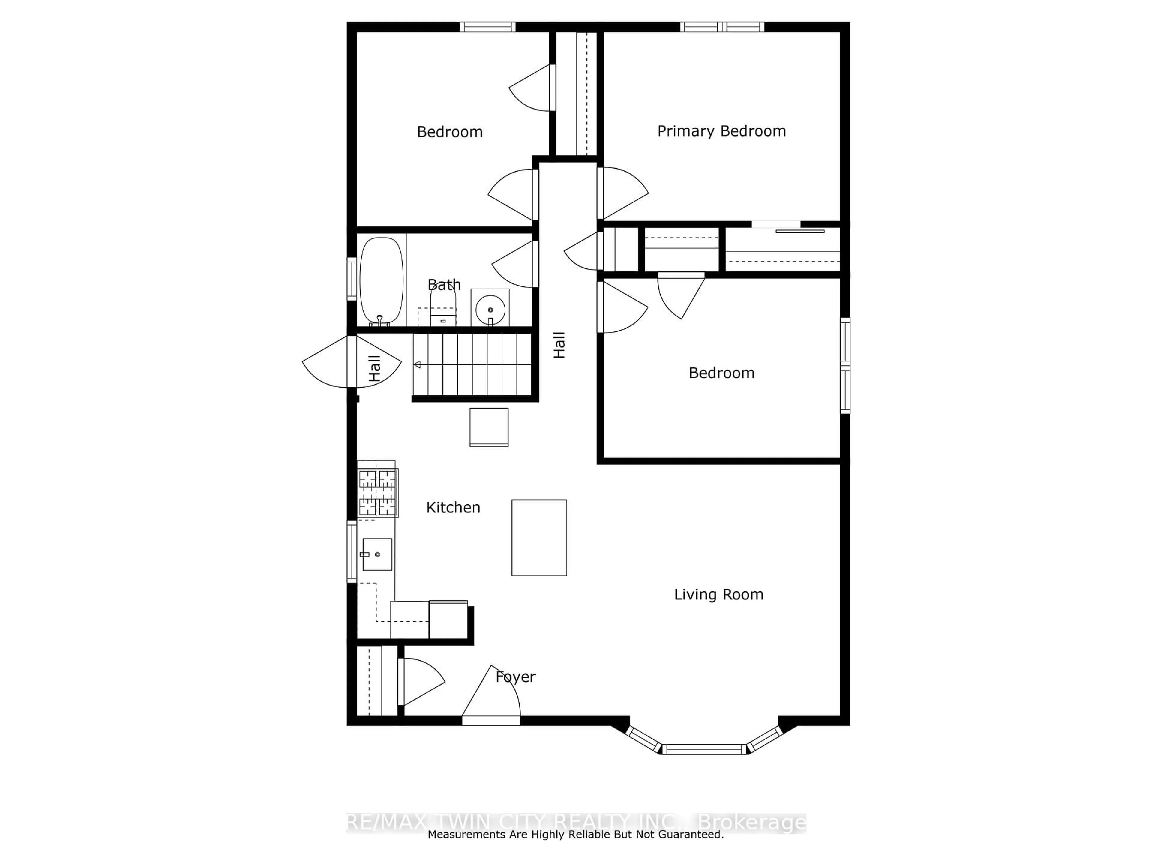 Floor plan for 36 Shadyside Ave, Hamilton Ontario L8V 3E3