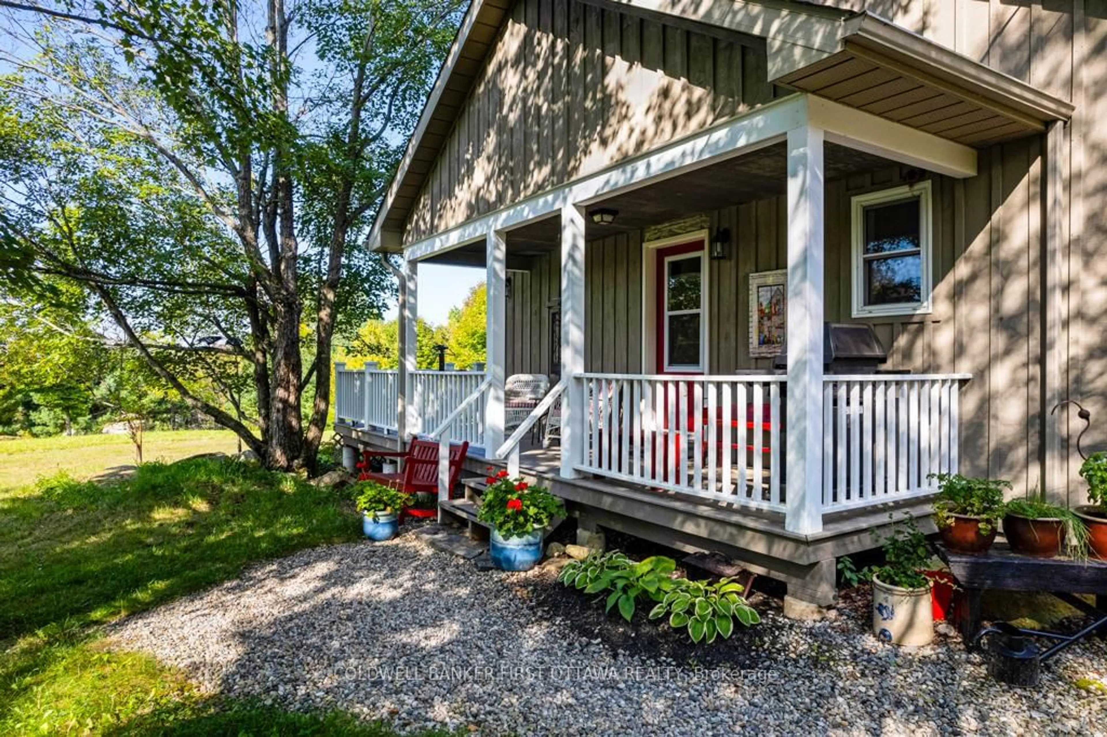 Home with vinyl exterior material, street for 68 Penny Lane, Rideau Lakes Ontario K0G 1V0