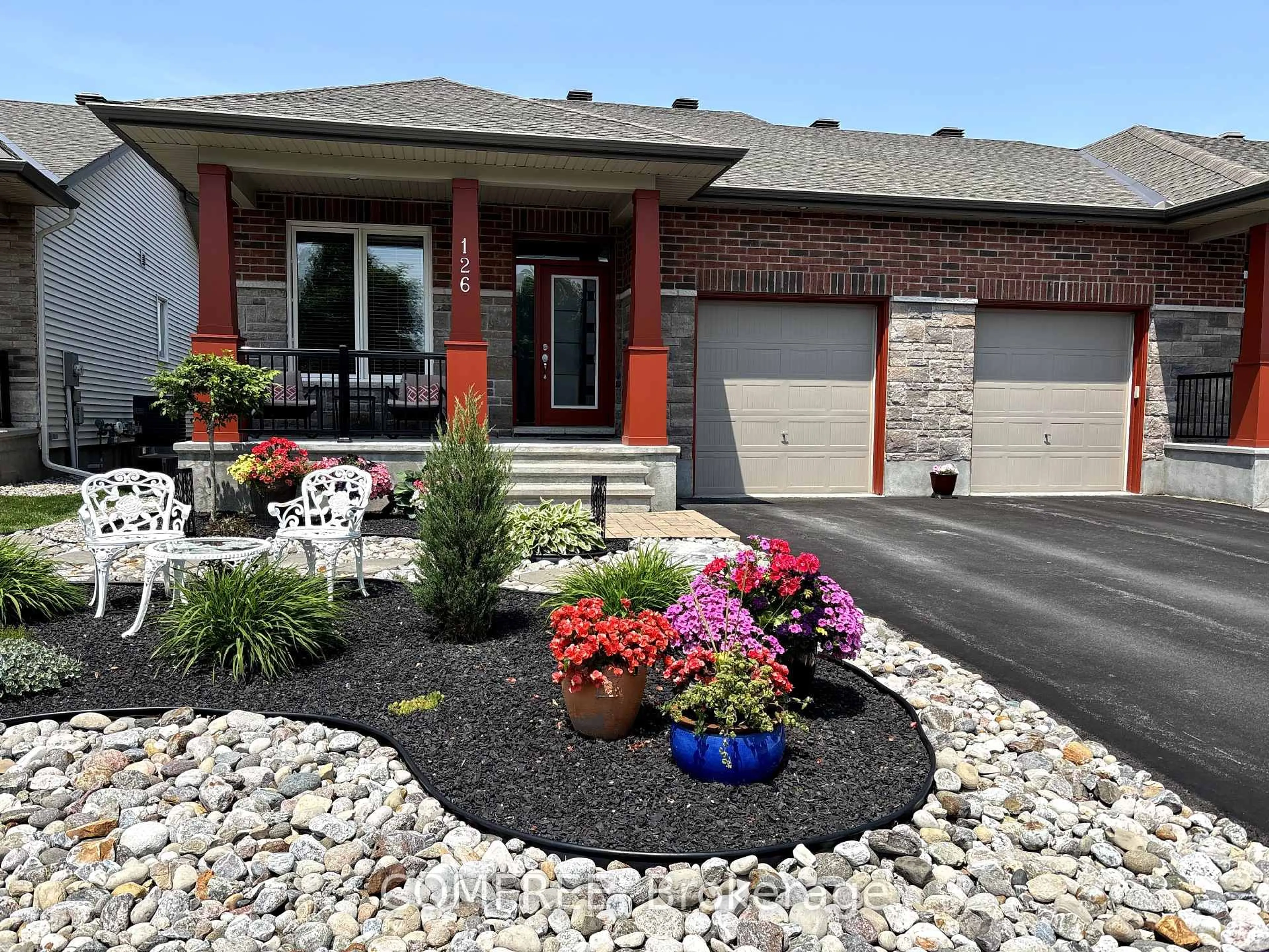 Home with brick exterior material, street for 126 Boxcar Cres, Russell Ontario K4R 0C4