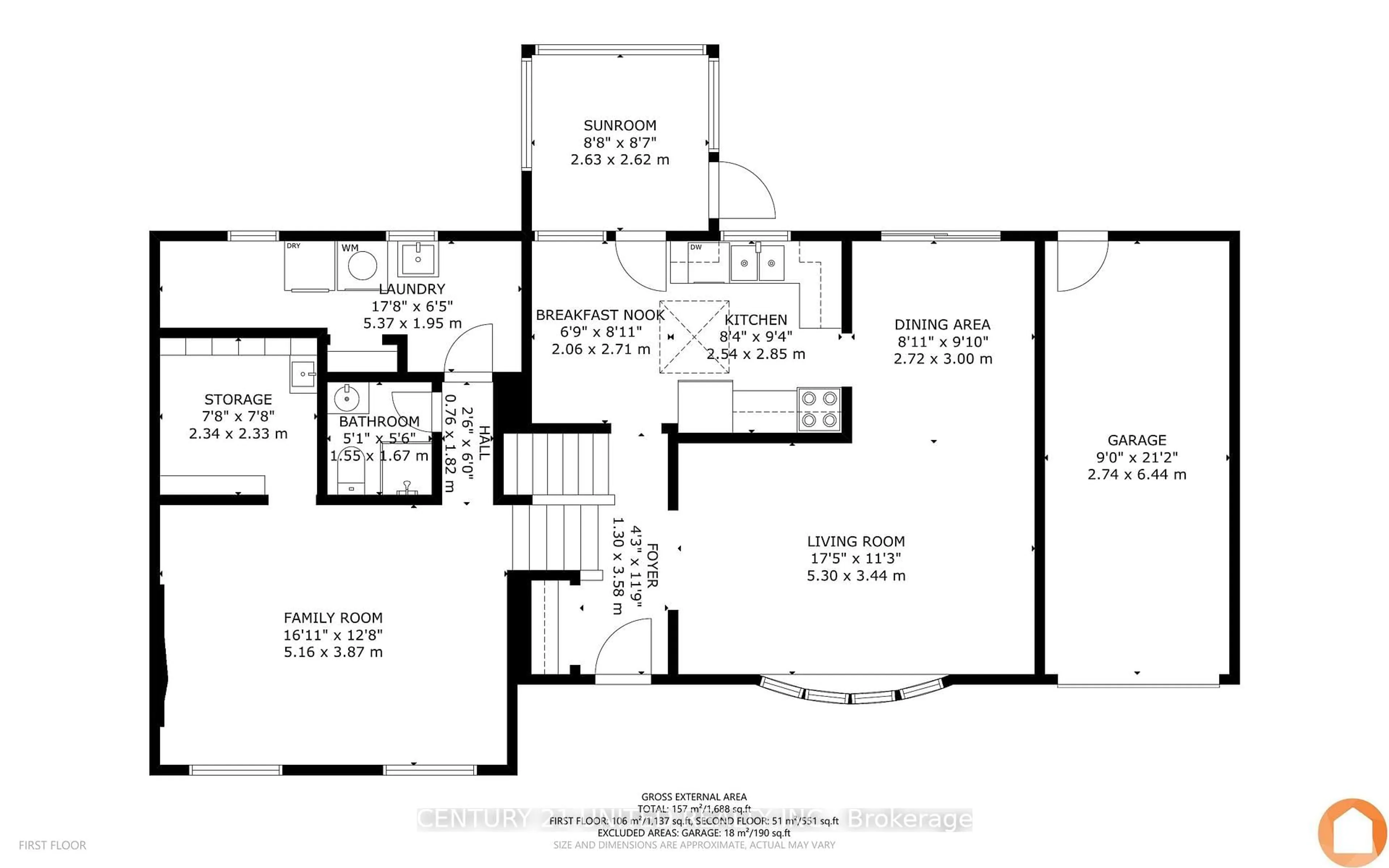 Floor plan for 38 Parkview Dr, Peterborough North Ontario K9H 5M6