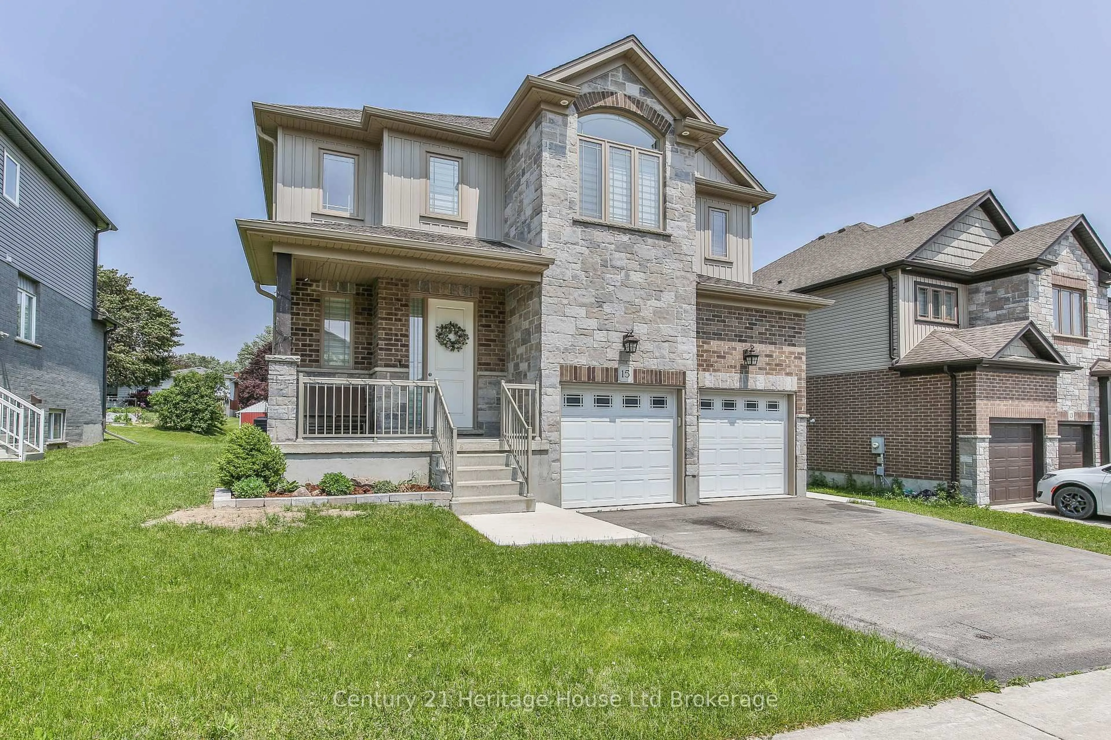 Home with brick exterior material, street for 15 Hartfield St, Ingersoll Ontario N5C 0C5