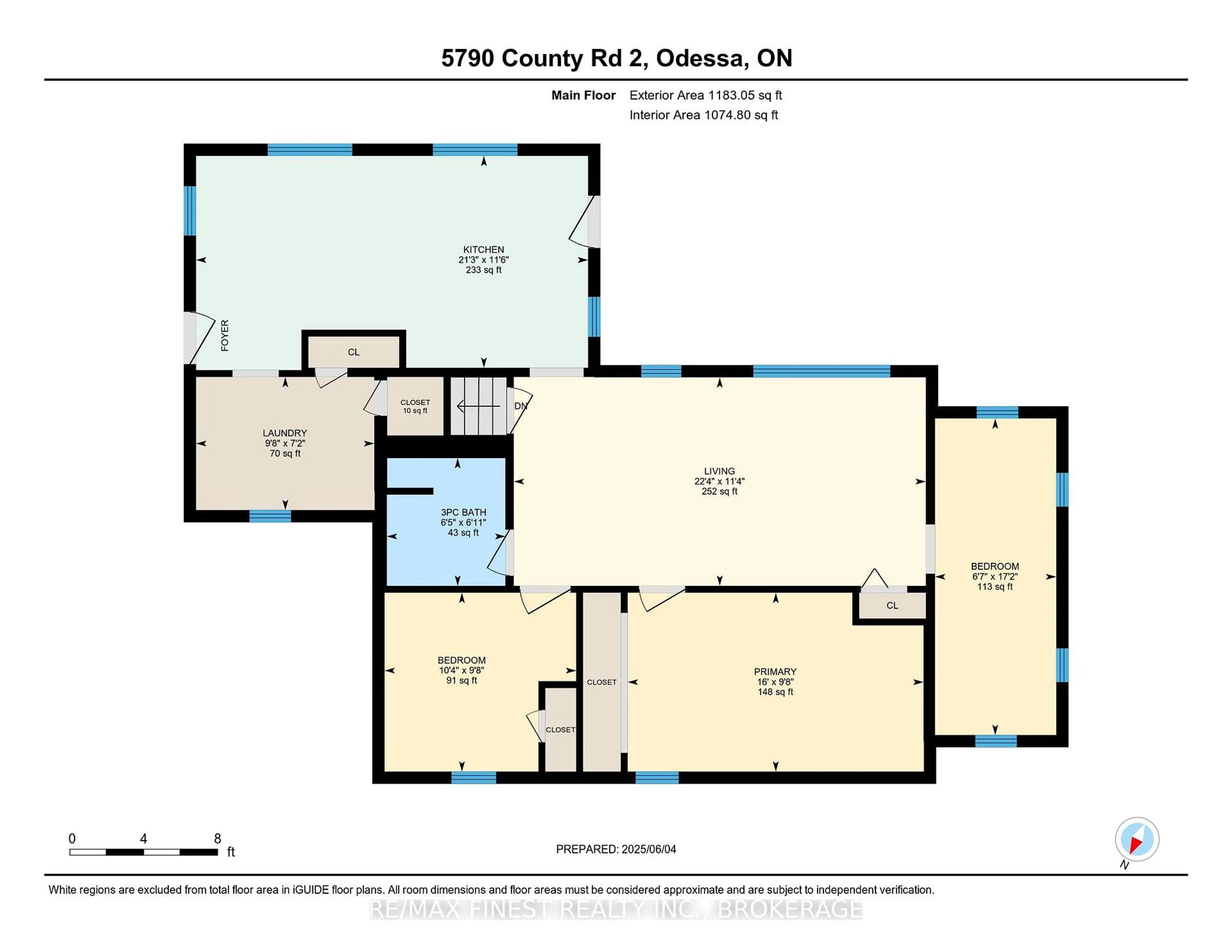 Floor plan for 5790 County 2 Rd, Bissett Creek Ontario K0H 2H0