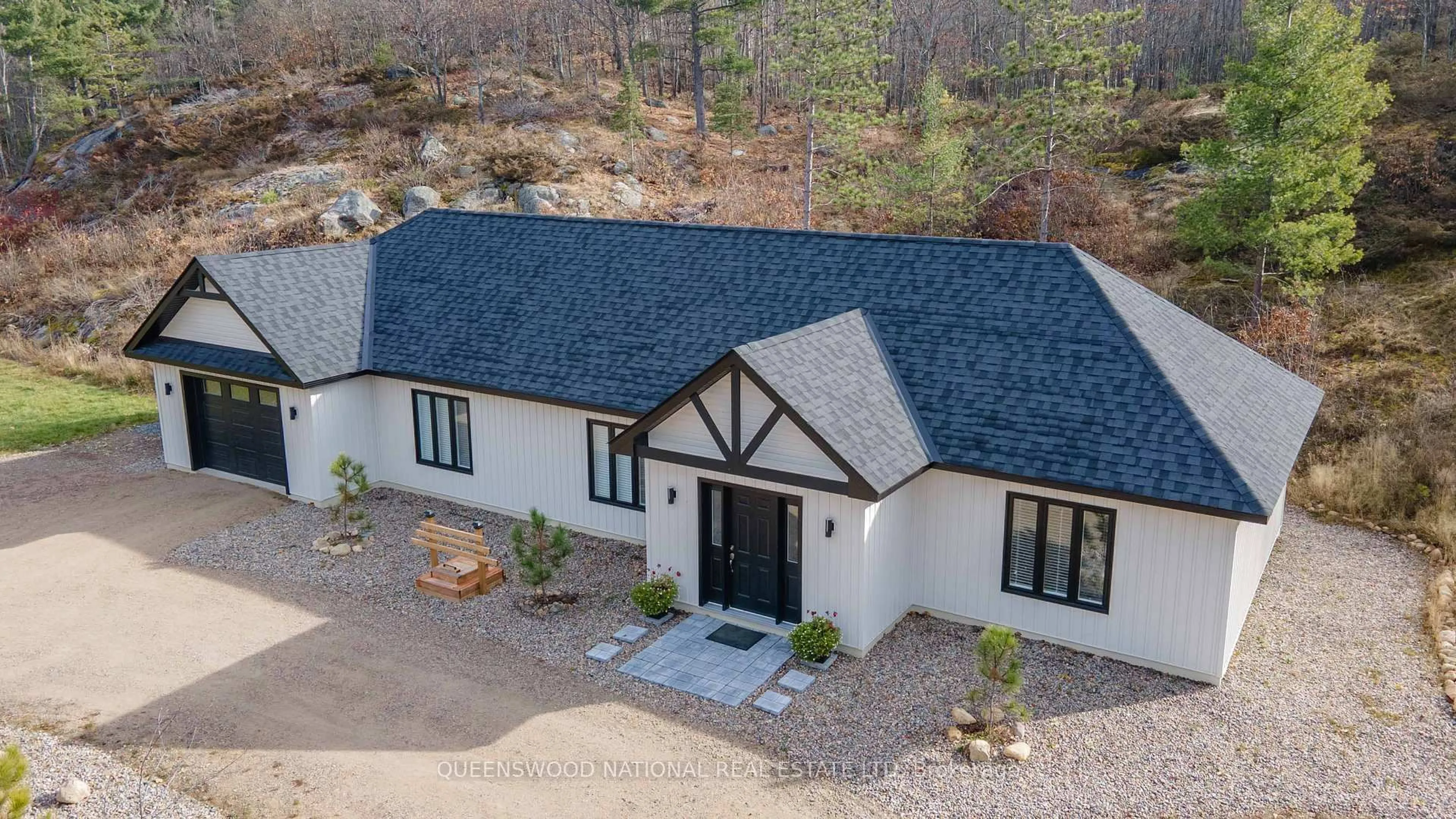 A pic from outside/outdoor area/front of a property/back of a property/a pic from drone, unknown for 41948A COMBERMERE Rd, Barry's Bay Ontario K0J 1B0