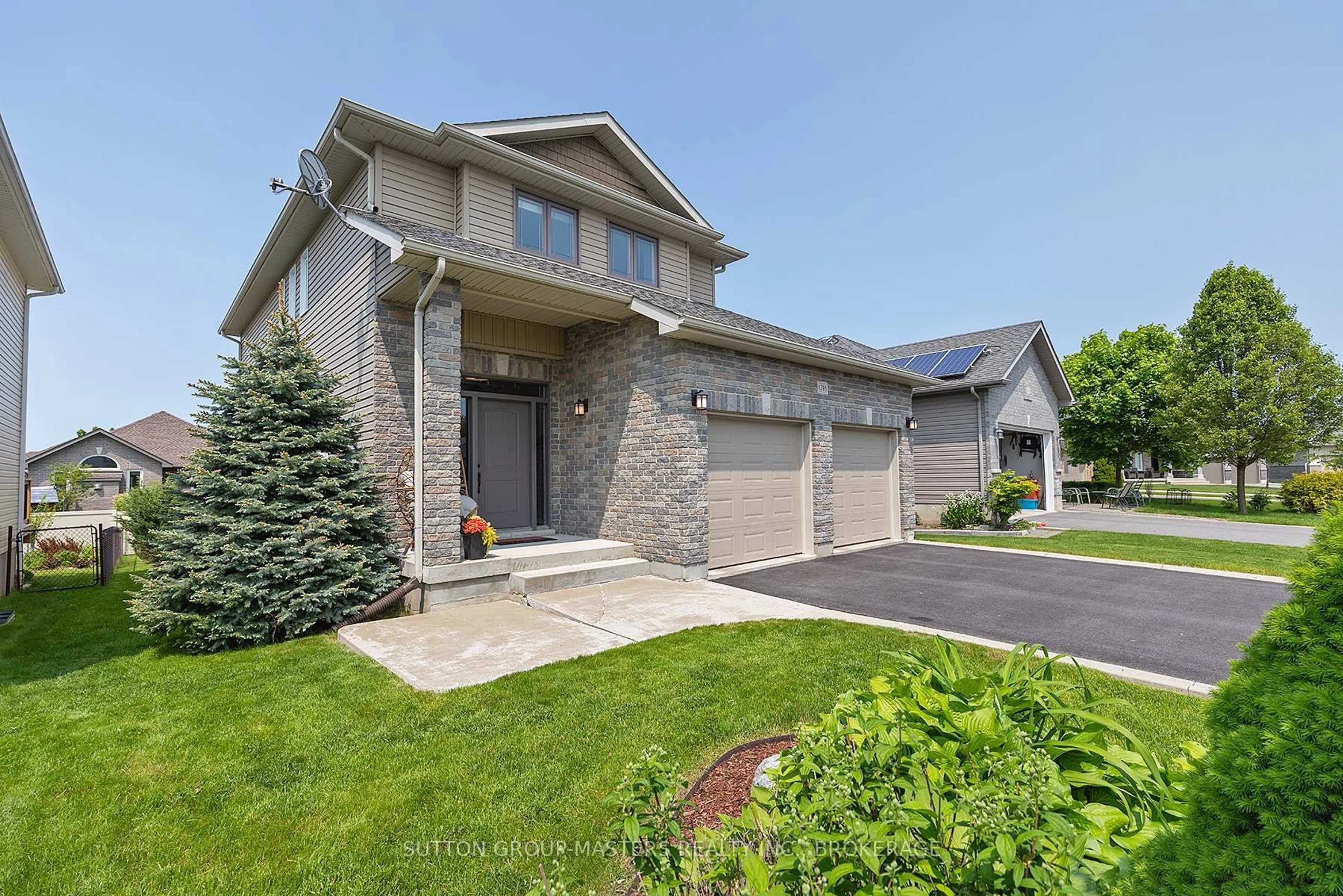 Home with brick exterior material, street for 1298 Mazzolin Cres, Kingston Ontario K7P 0G6