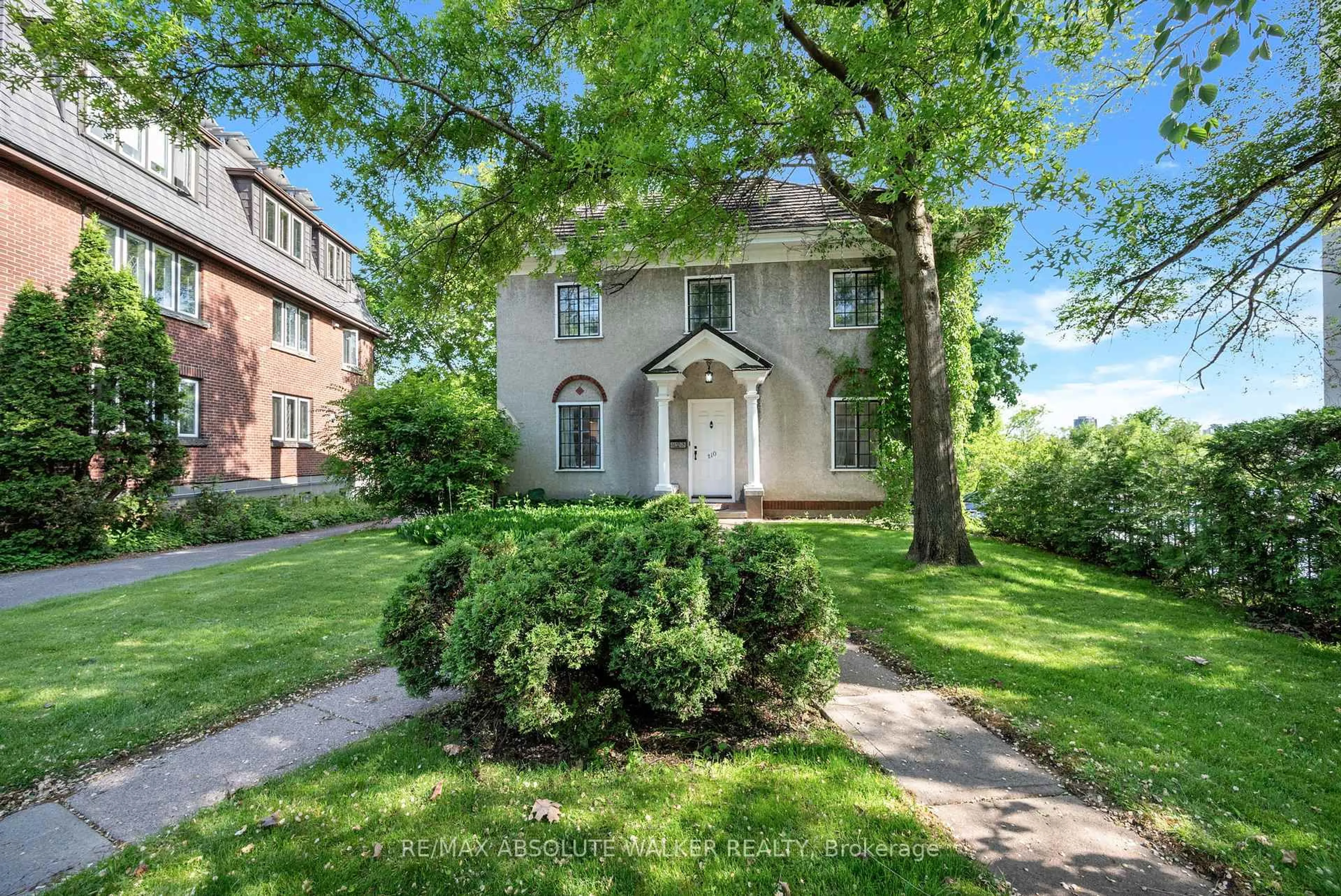 Home with brick exterior material, street for 210 Rideau Terr, Ottawa Ontario K1M 0Z2