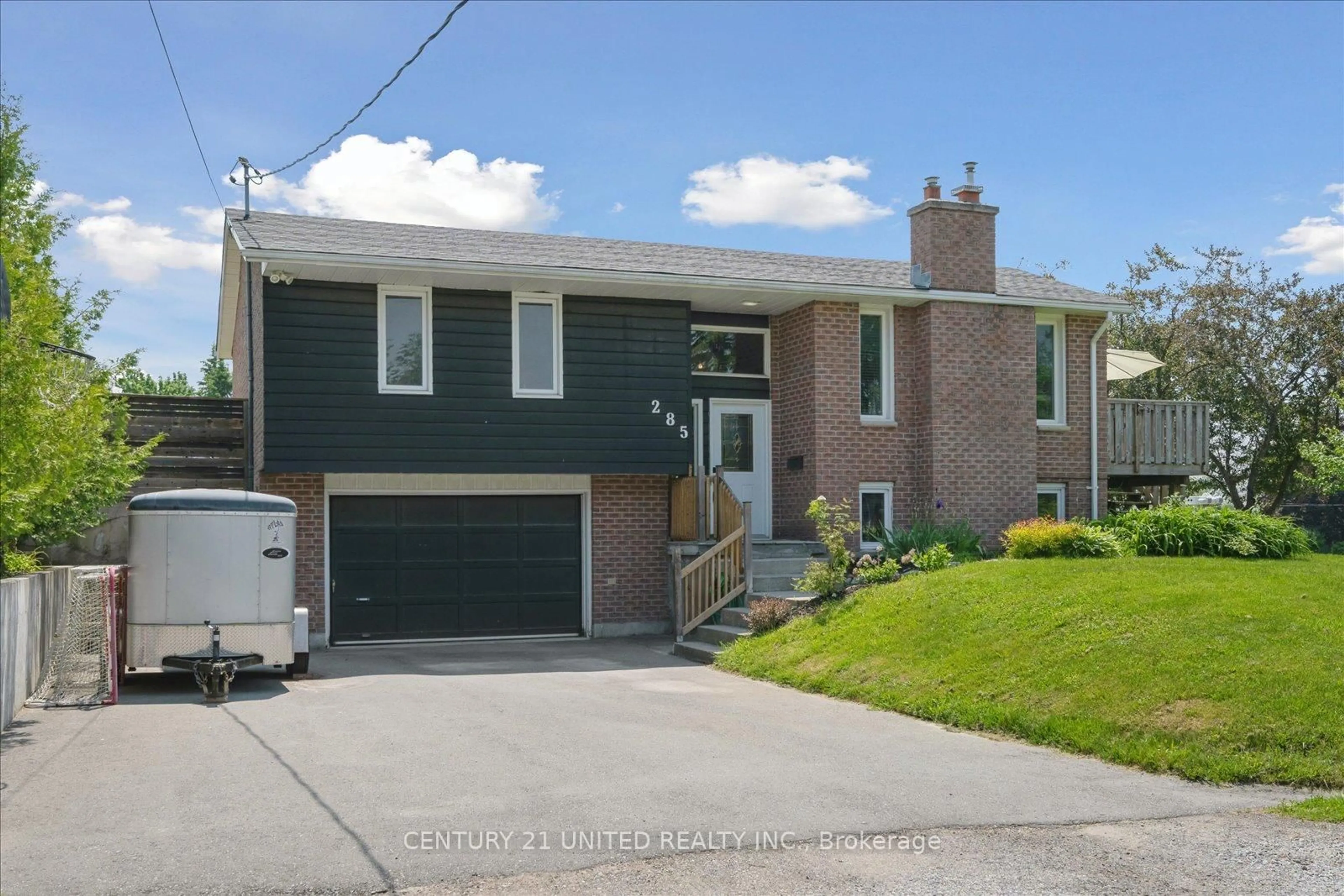 Home with vinyl exterior material, street for 285 Plati Ave, Douro-Dummer Ontario K9L 1C5