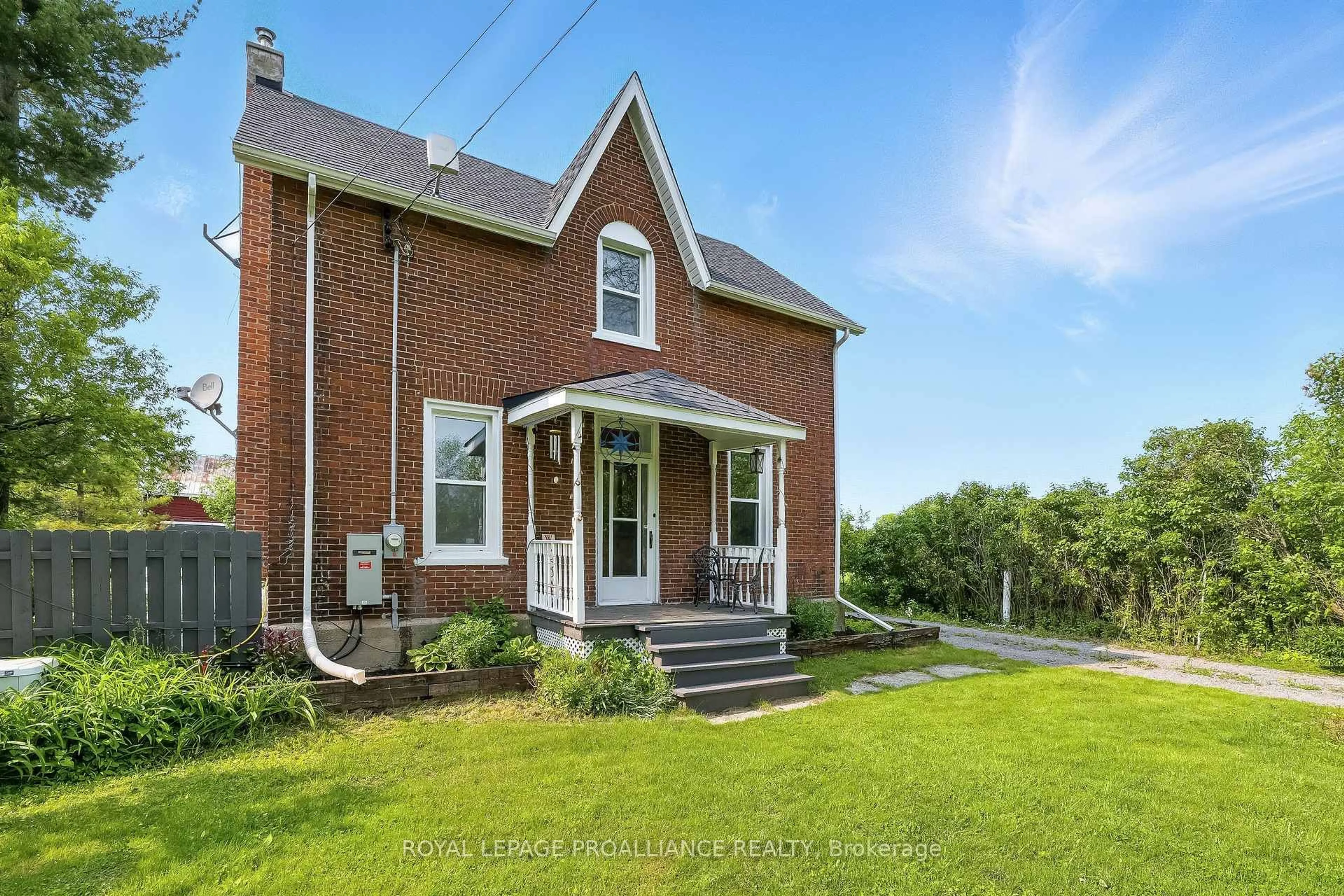 Home with brick exterior material, street for 34 Station Rd, Limoges Ontario K0K 2M0