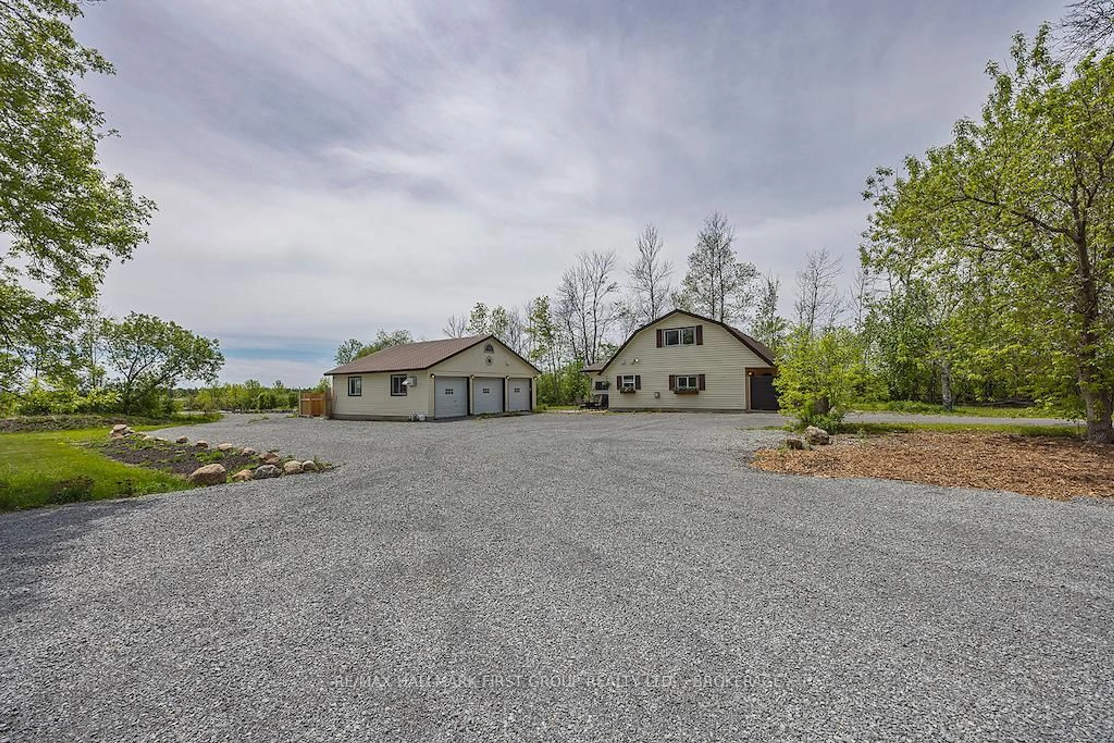 A pic from outside/outdoor area/front of a property/back of a property/a pic from drone, unknown for 4630 COUNTY ROAD 2, Loyalist Ontario K7P 0K6