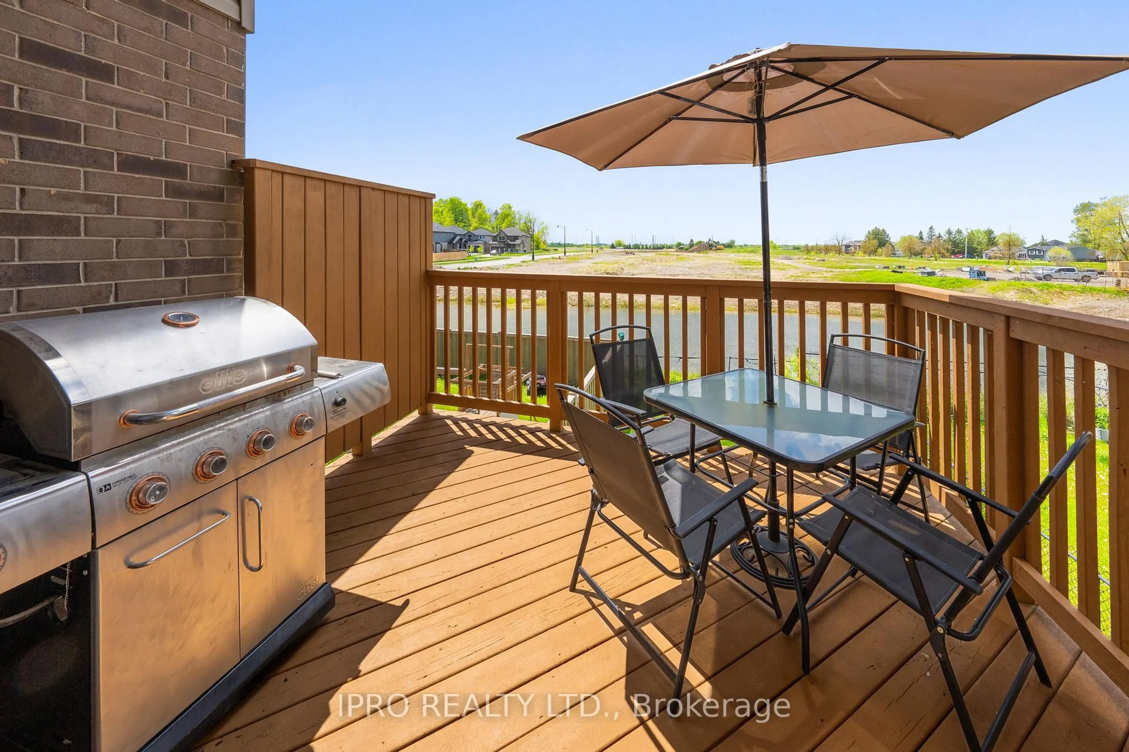 Patio, water/lake/river/ocean view for 28 Taylor Dr, East Luther Grand Valley Ontario L9W 6P4
