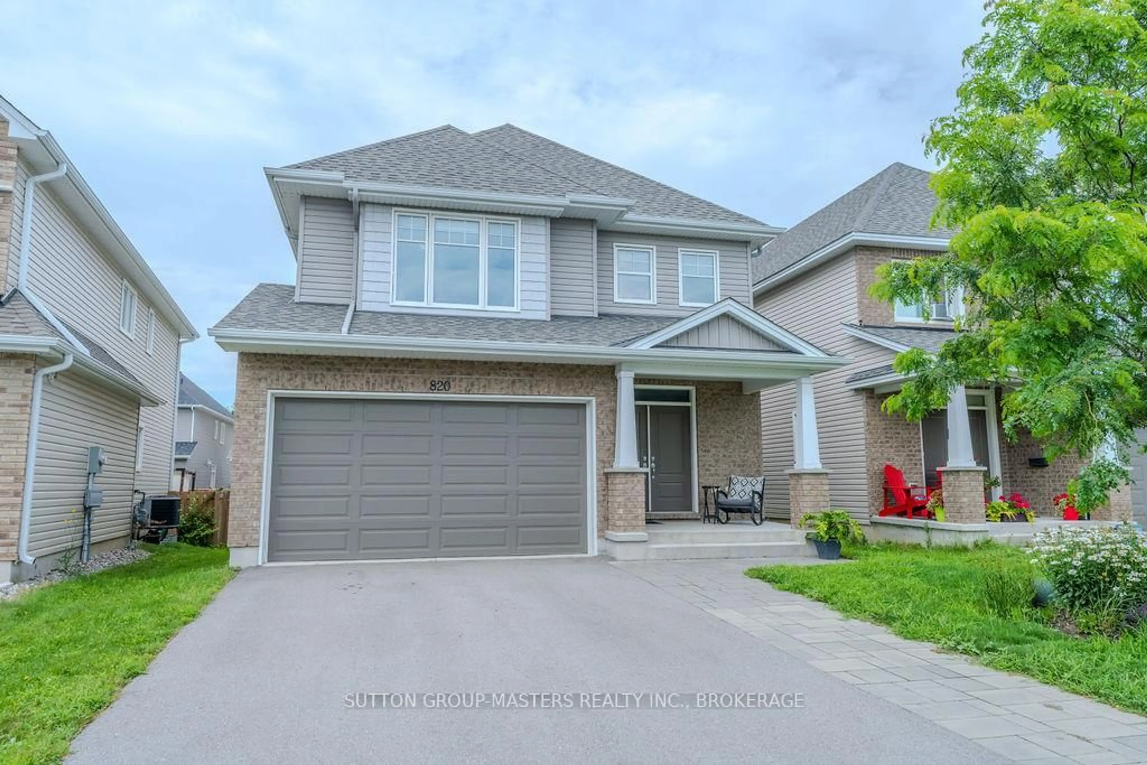 Home with brick exterior material, street for 820 Stonewalk Dr, Kingston Ontario K7K 0H2