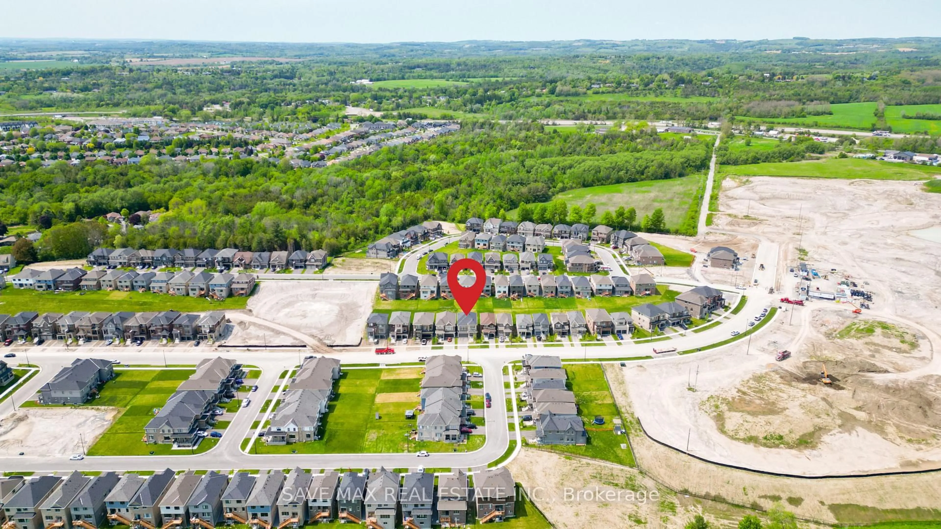 A pic from outside/outdoor area/front of a property/back of a property/a pic from drone, street for 1077 TRAILSVIEW Ave, Cobourg Ontario K9A 4J5