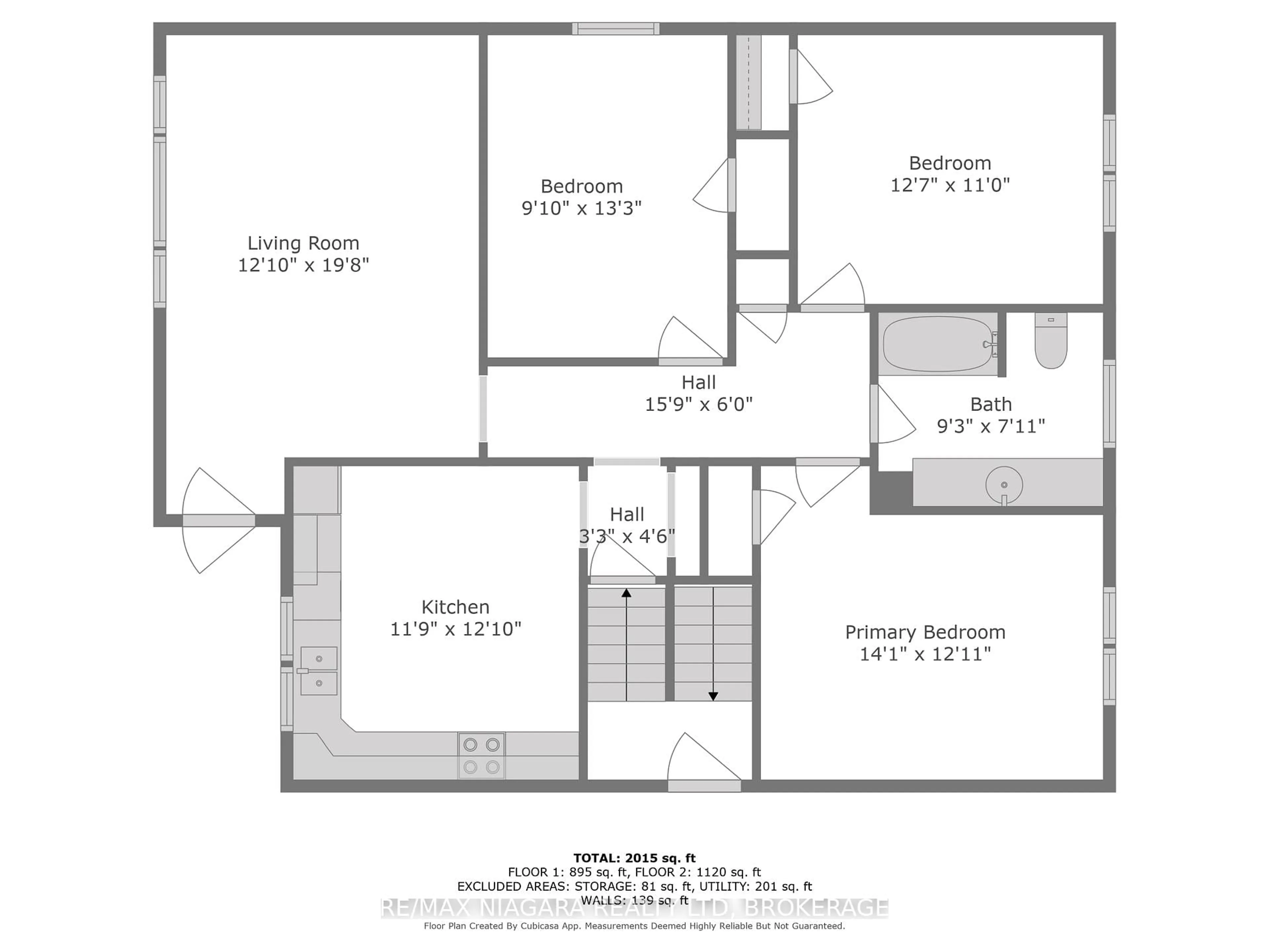 Floor plan for 155 Clarke St, Port Colborne Ontario L3K 2G2
