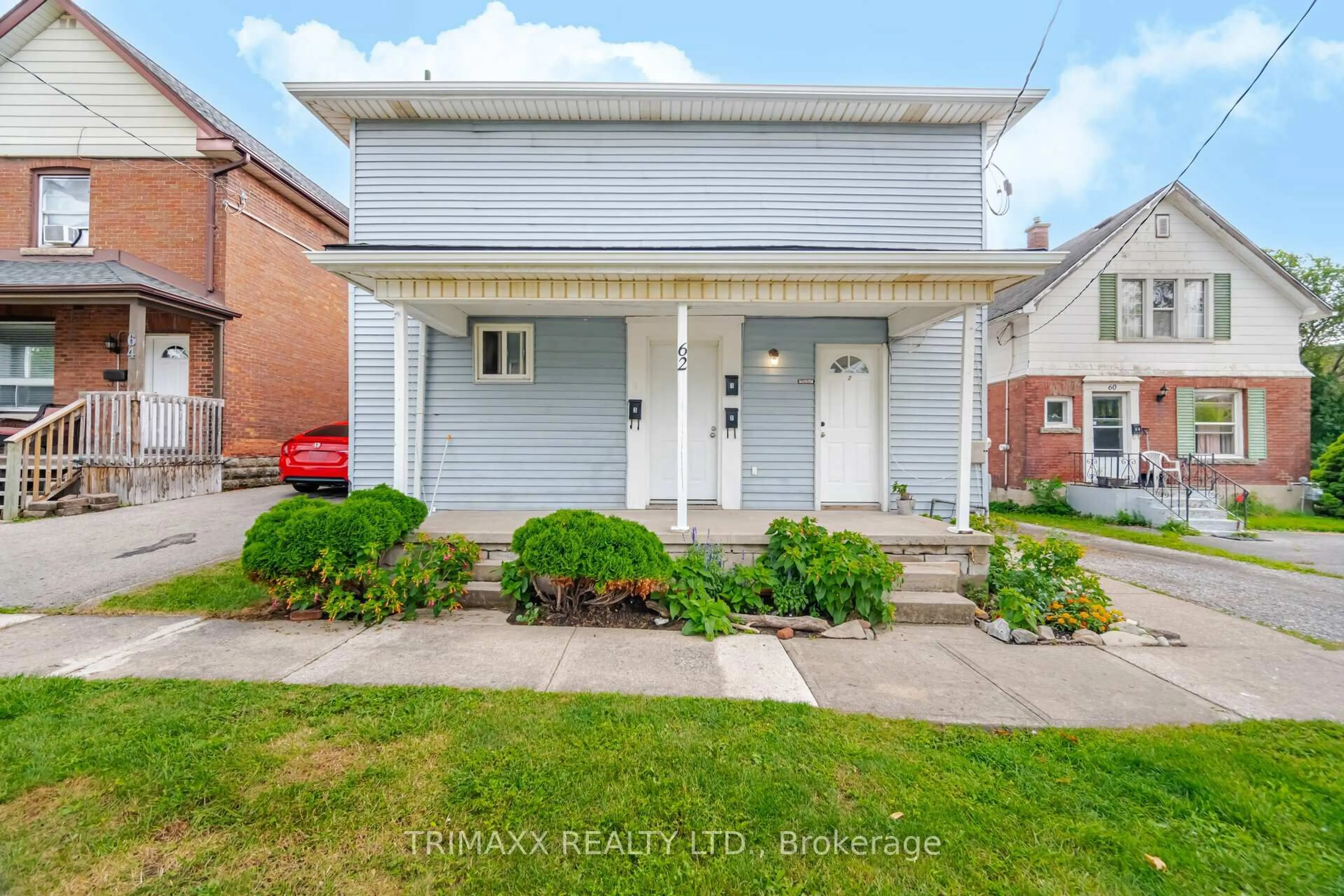Home with brick exterior material, street for 62 Pine St, Thorold Ontario L2V 2N9