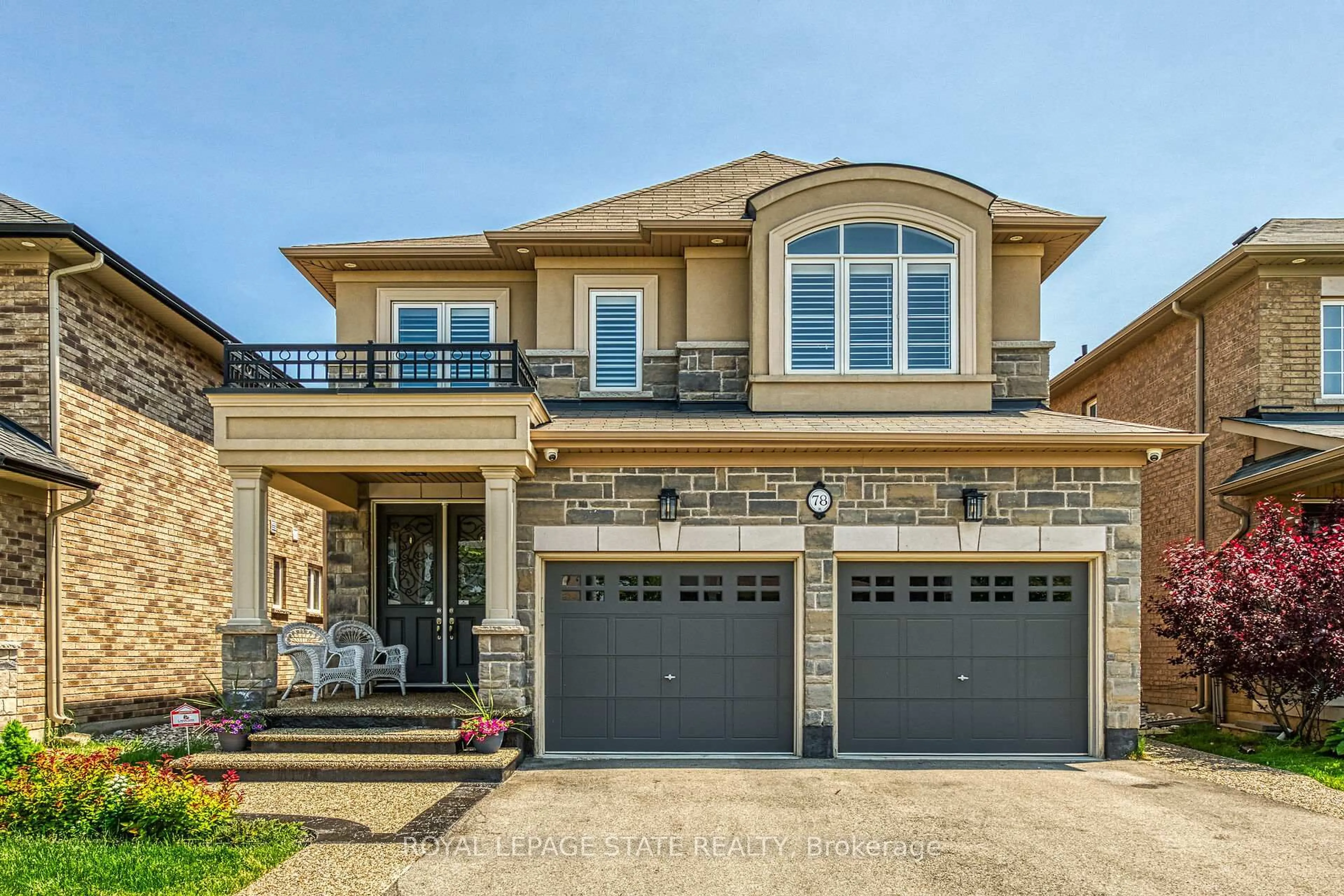 Home with brick exterior material, street for 78 Chaumont Dr, Hamilton Ontario L8J 0J8