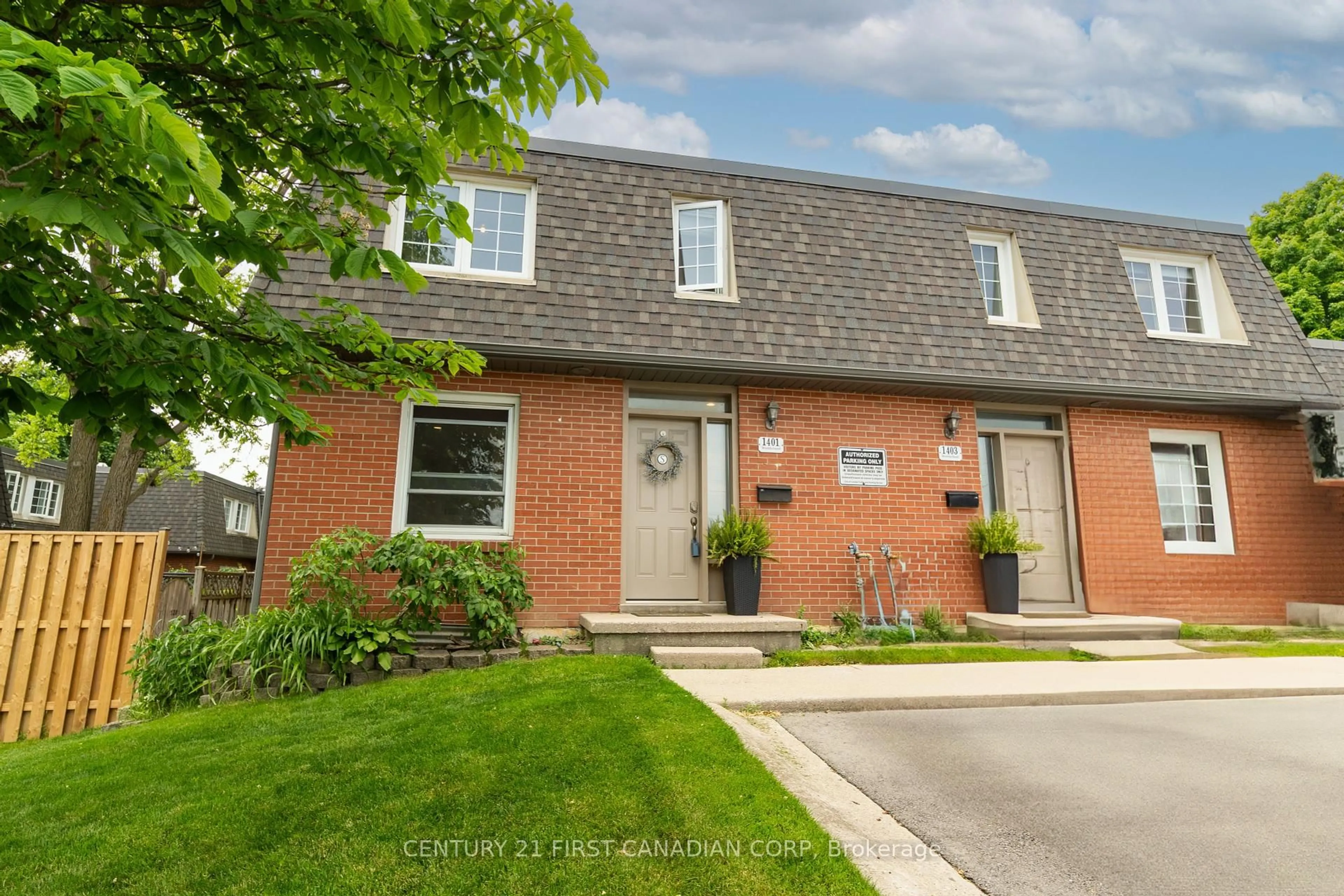 Home with brick exterior material, street for 1401 Wonderland Rd, London North Ontario N6G 2C2