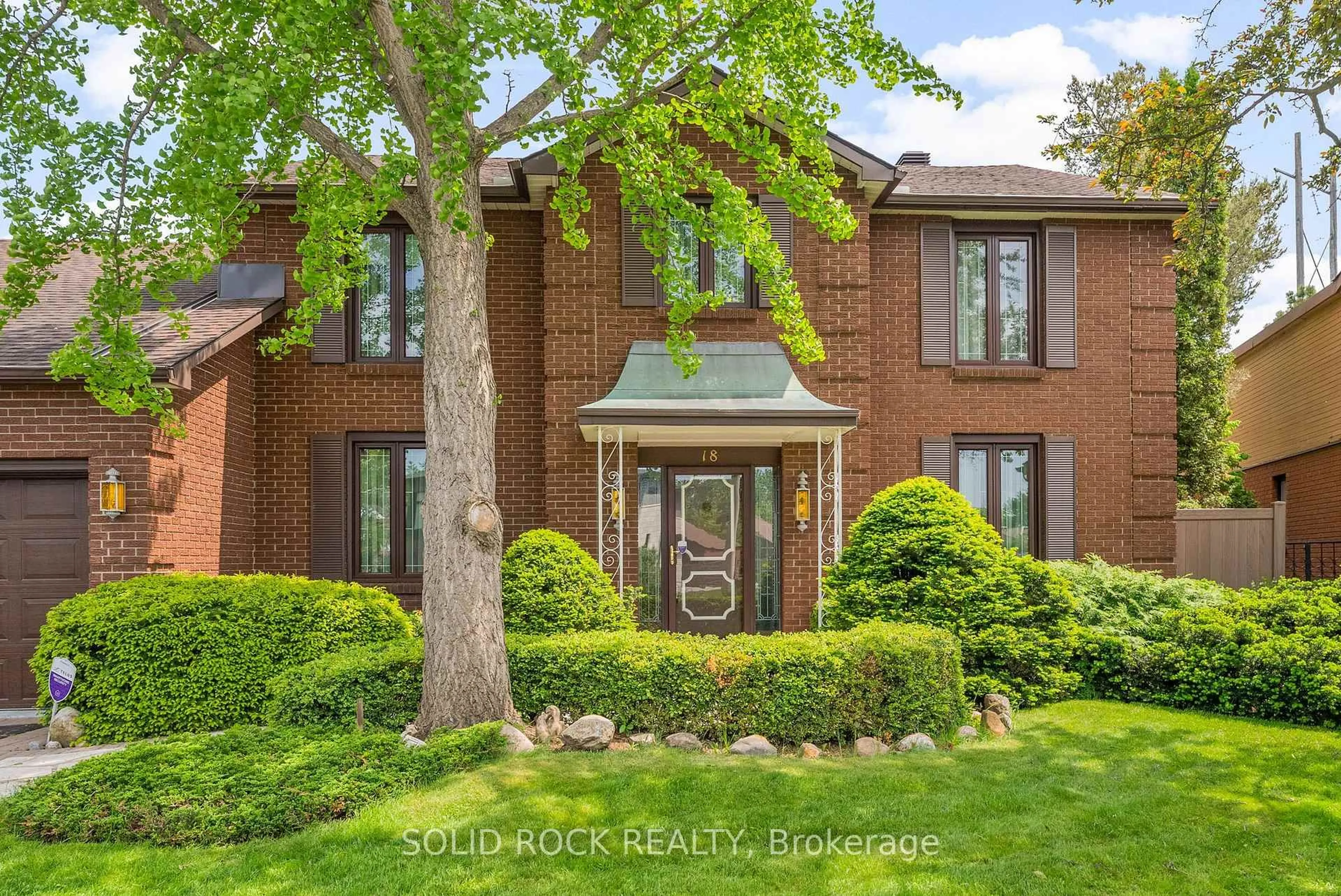 Home with brick exterior material, street for 18 Royal Hunt Crt, Ottawa Ontario K1V 9M1