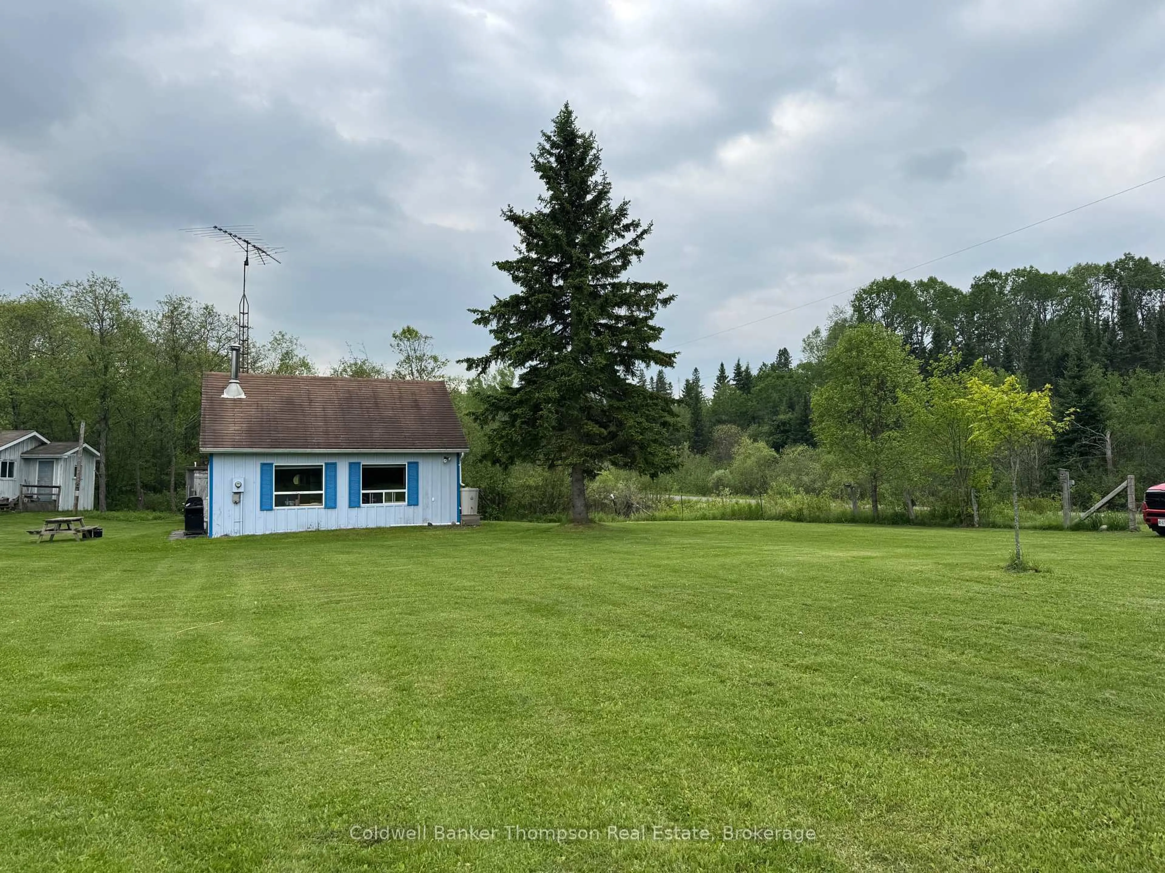 A pic from outside/outdoor area/front of a property/back of a property/a pic from drone, unknown for 79 Owl Lake Rd, Armour Ontario P0A 1C0