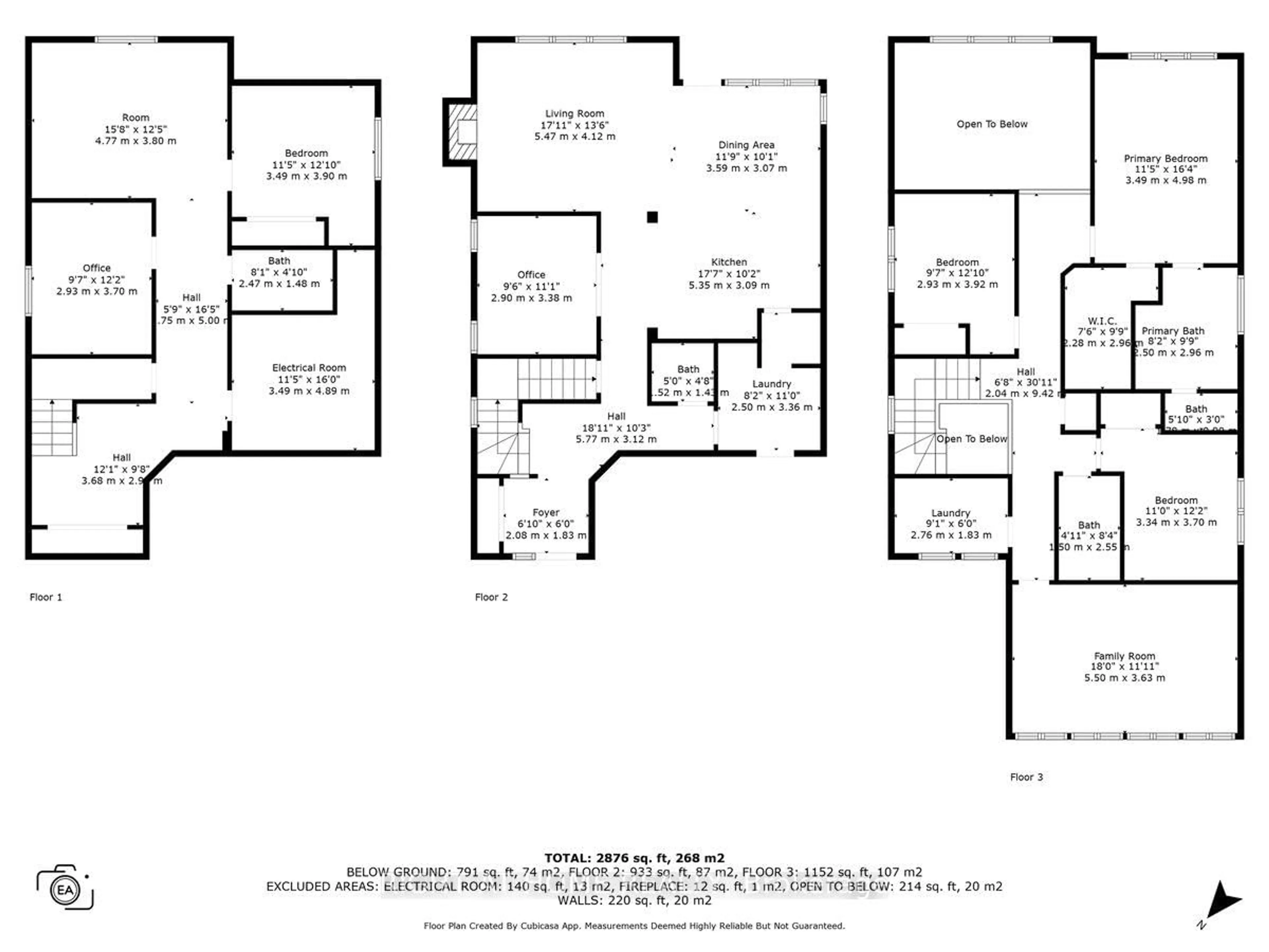 Floor plan for 319 Oxer Pl, Ottawa Ontario K2V 0C6