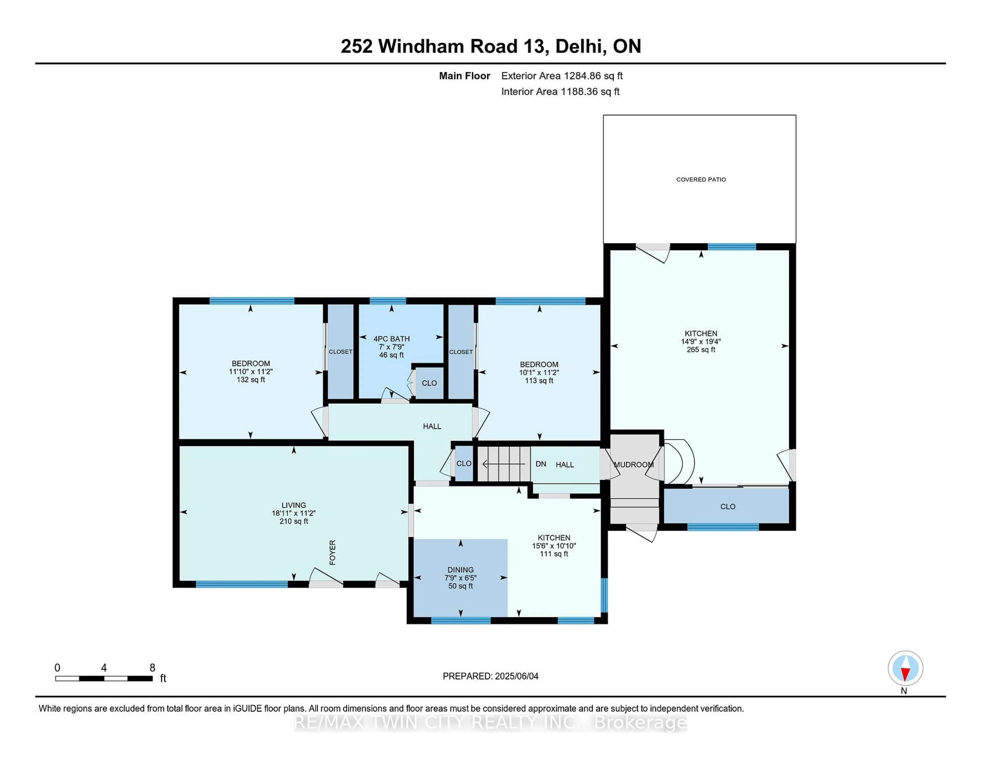 Floor plan for 252 Windham Road 13, Haldimand Ontario N4B 2W5