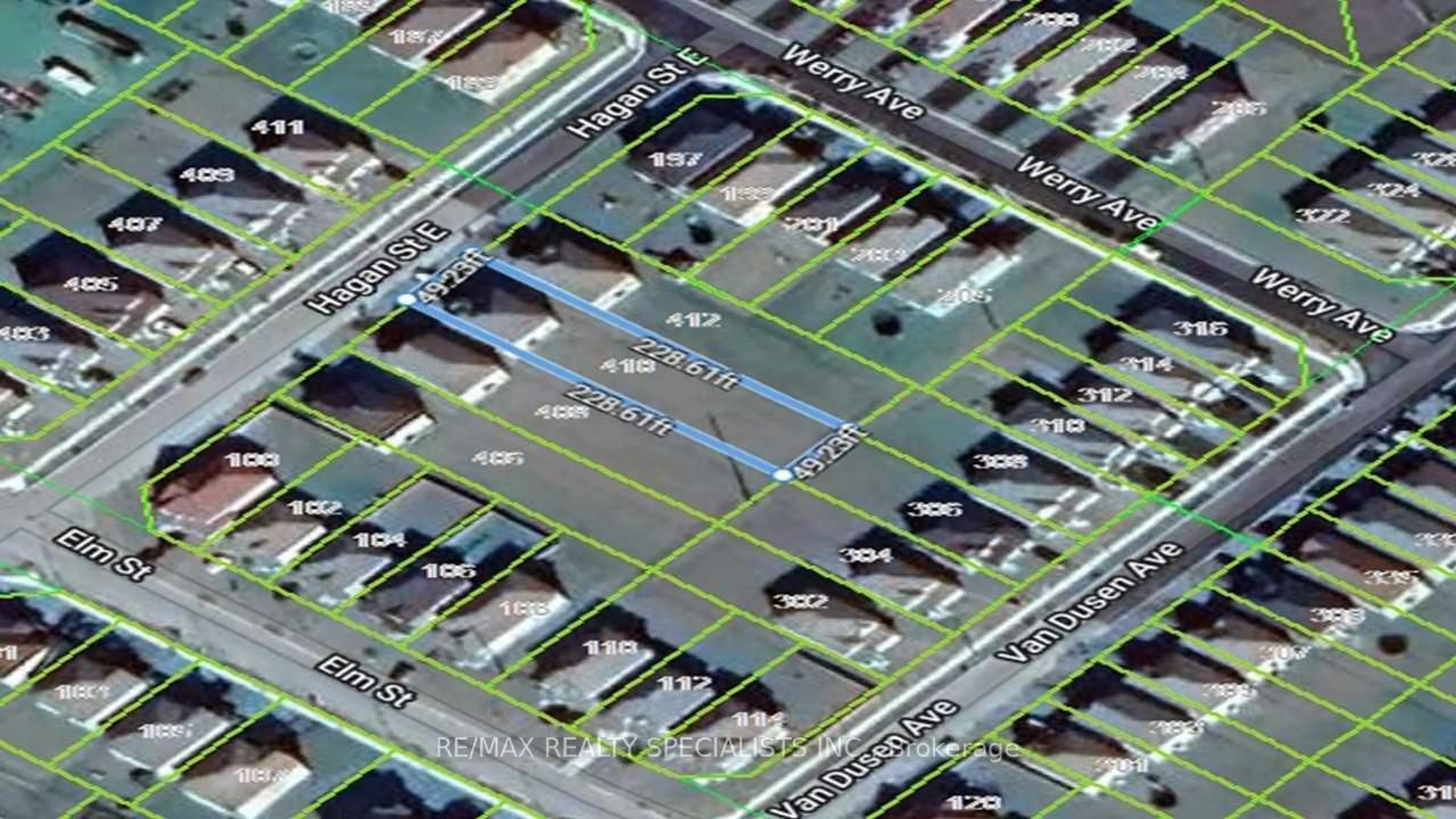 Picture of a map for 410 Hagan St, Southgate Ontario N0C 1B0