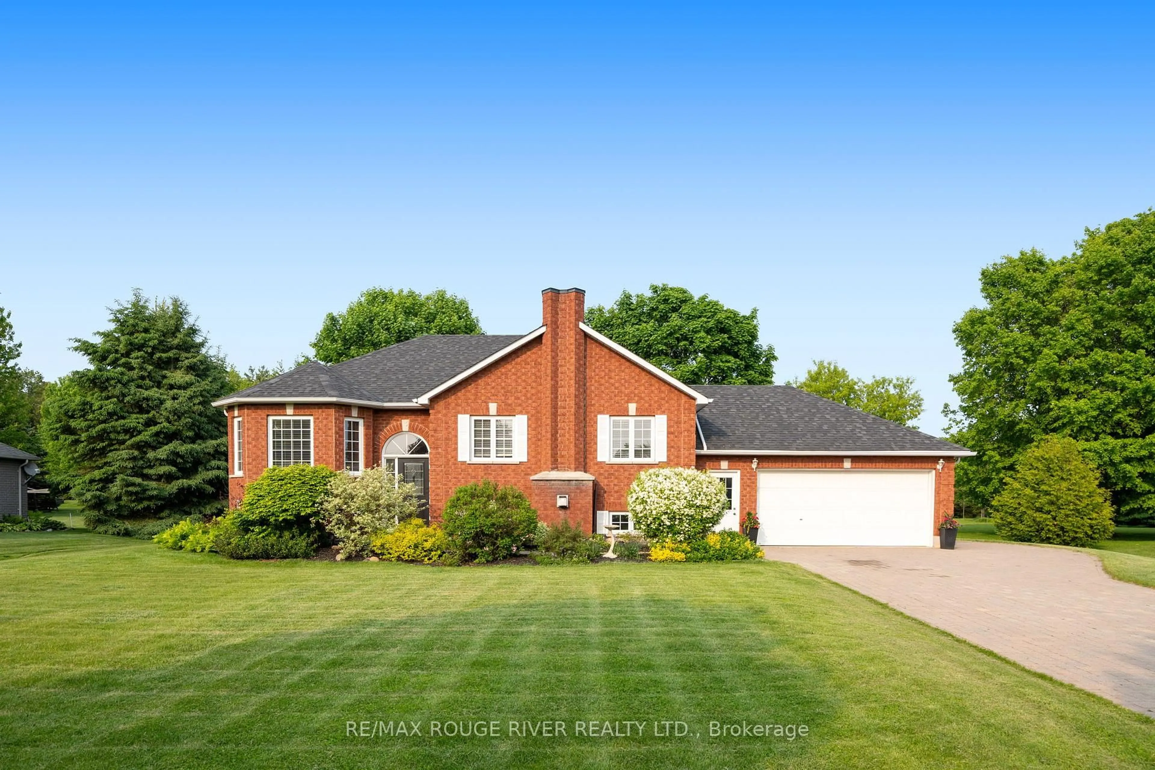 Home with brick exterior material, street for 14 Deerfield Dr, Hamilton Township Ontario K9A 4J9