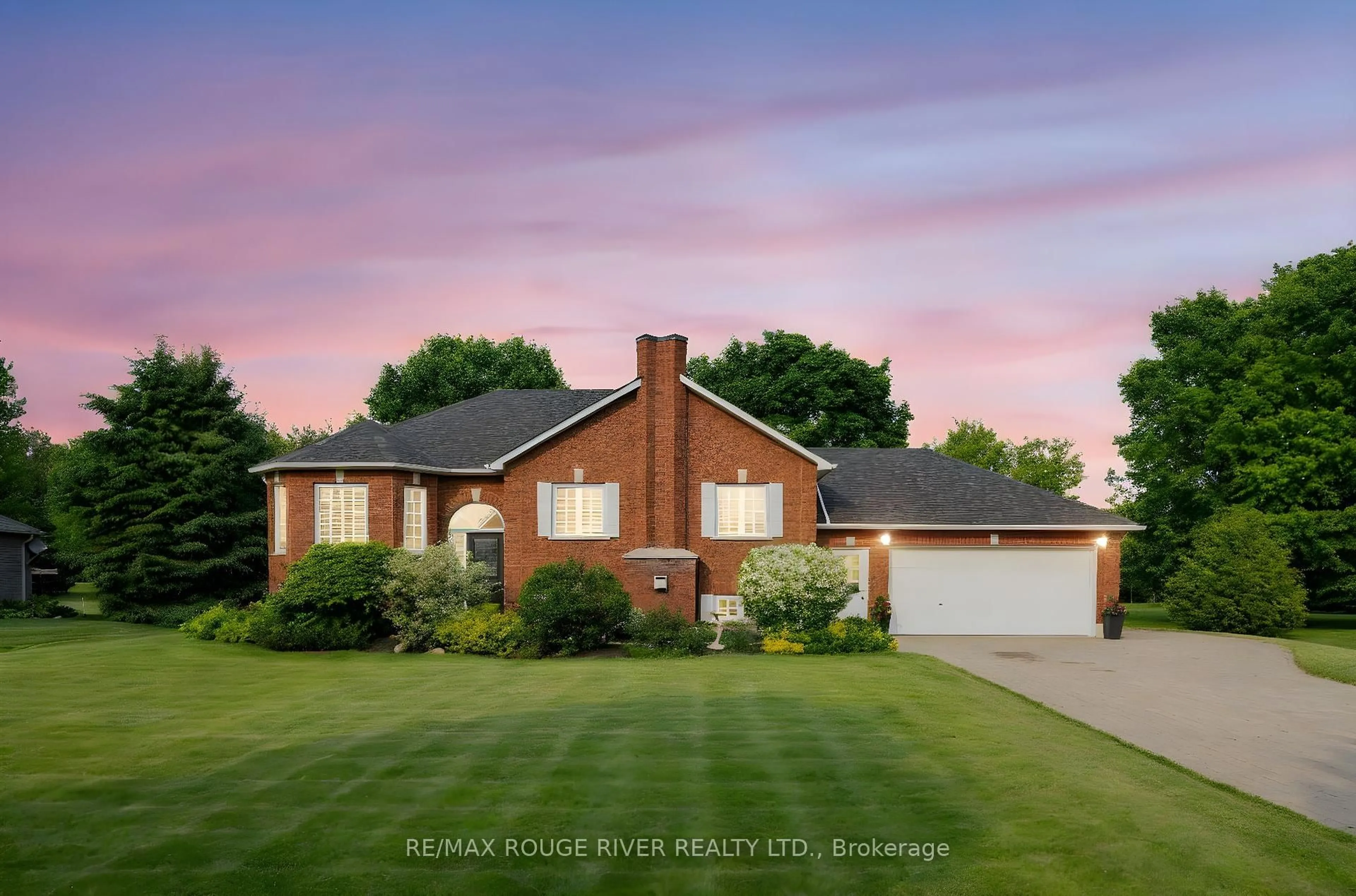 Home with brick exterior material, street for 14 Deerfield Dr, Hamilton Township Ontario K9A 4J9