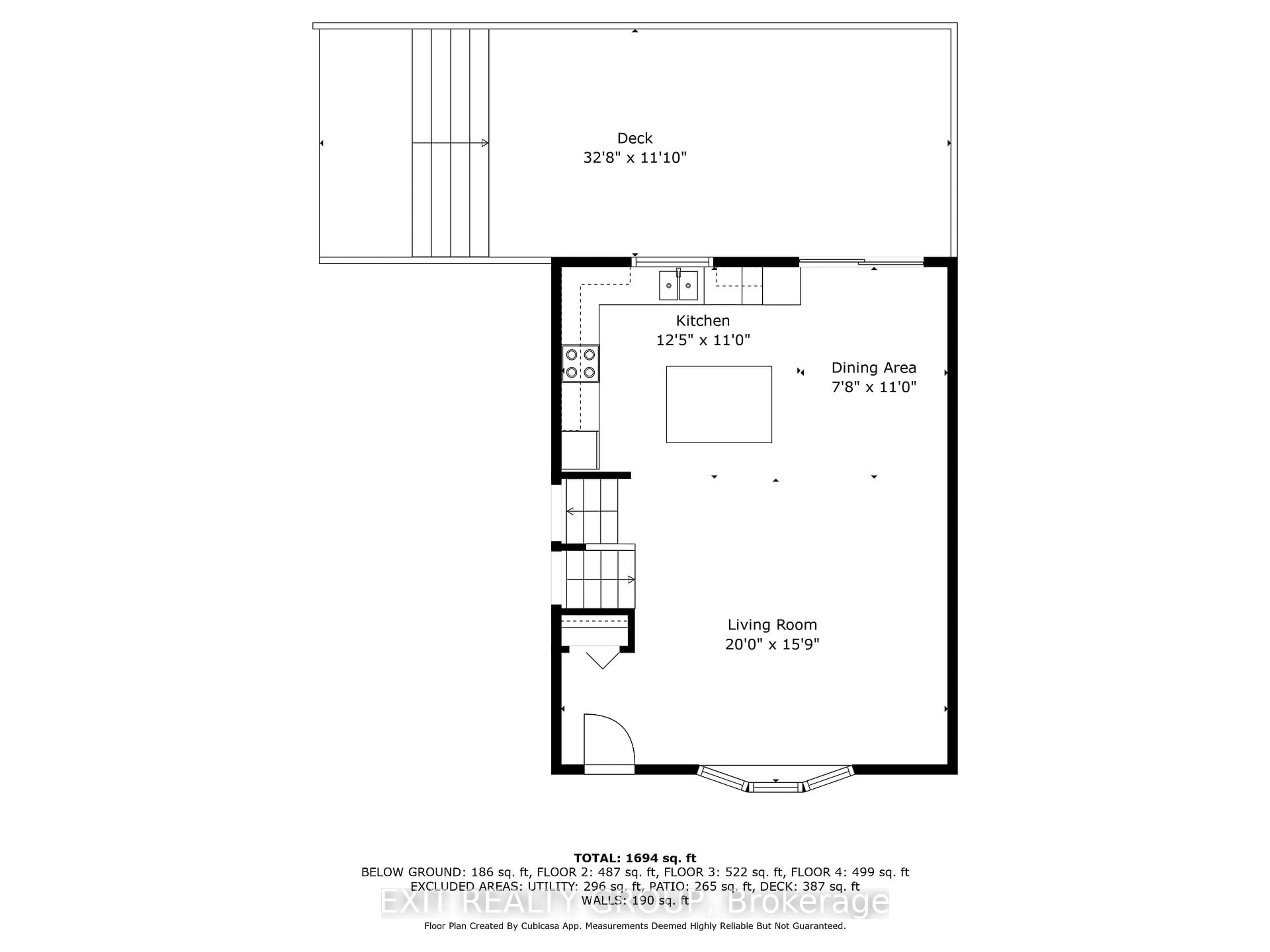 Floor plan for 33 Bleeker Ave, Quinte West Ontario K8V 5Y2