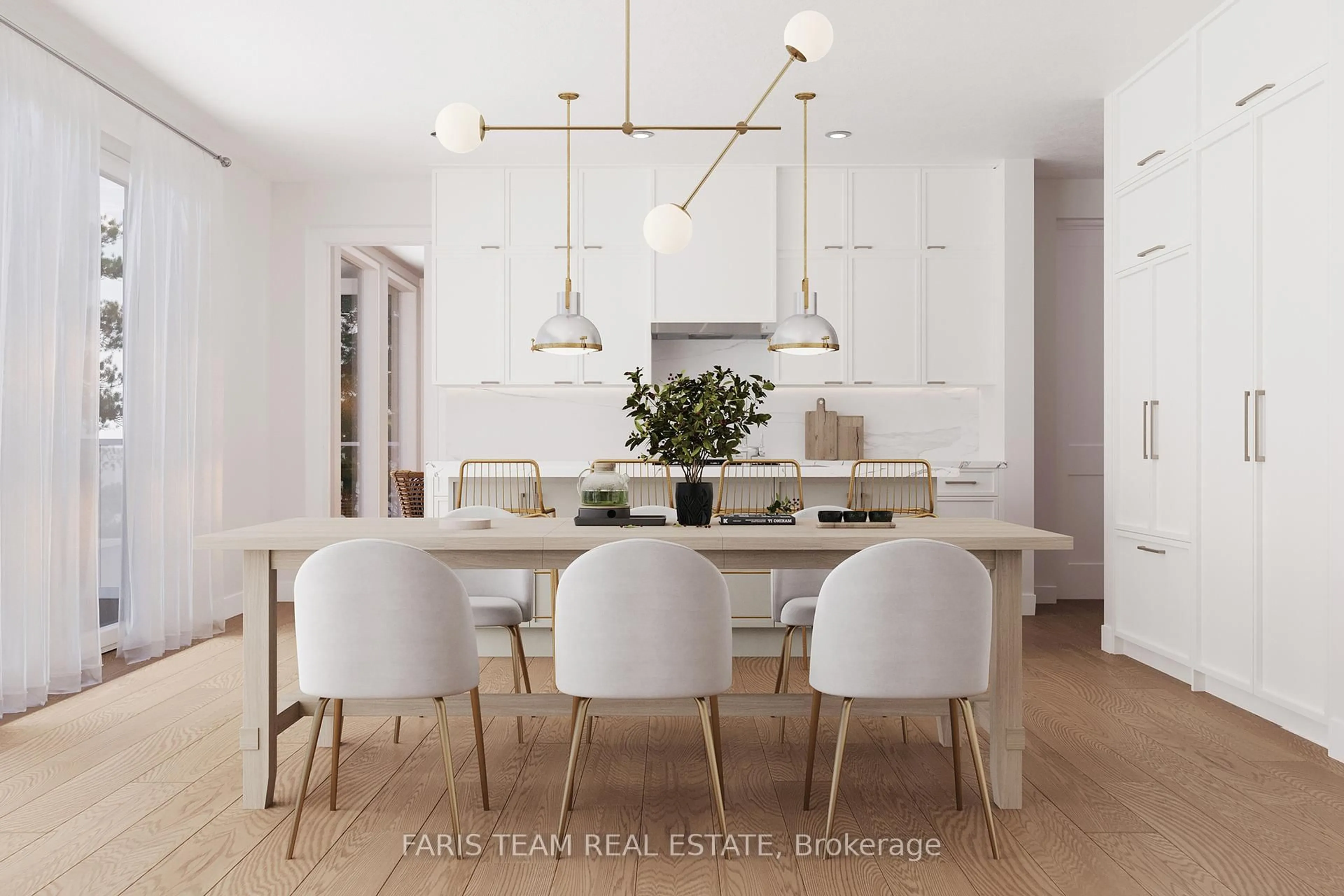 Dining room, wood/laminate floor for Lot 2 St Andrews Circ, Huntsville Ontario P1H 1B1