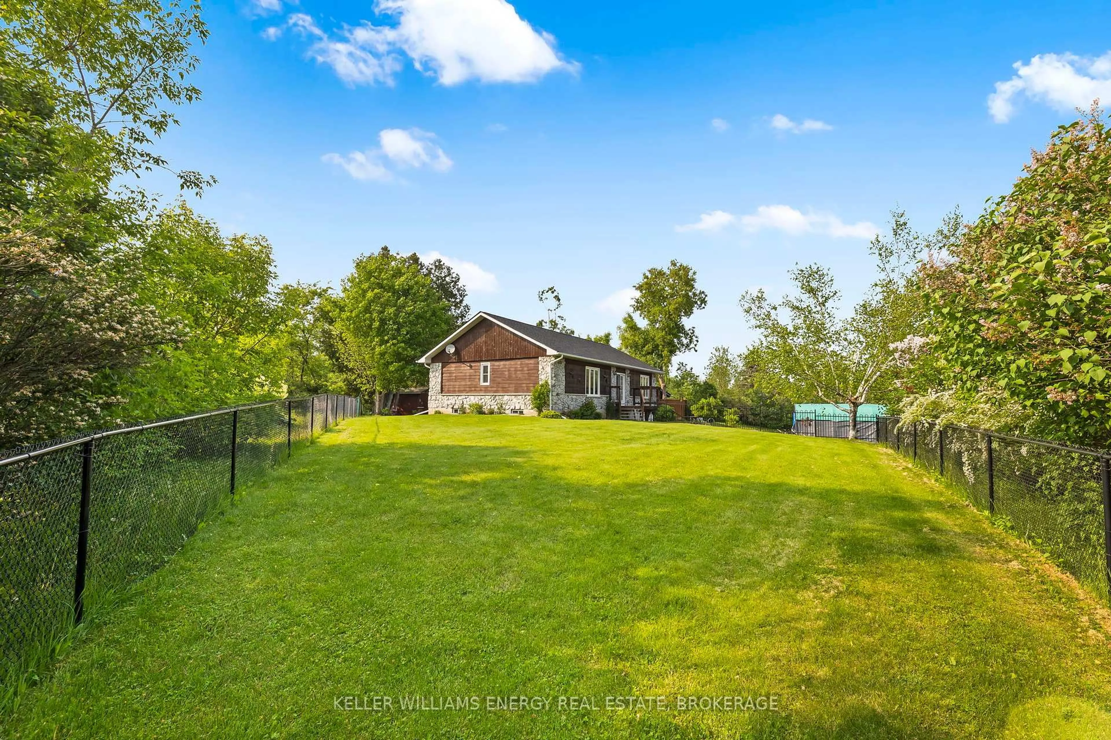 A pic from outside/outdoor area/front of a property/back of a property/a pic from drone, water/lake/river/ocean view for 4070 Highway 28, Selwyn Ontario K0L 2H0