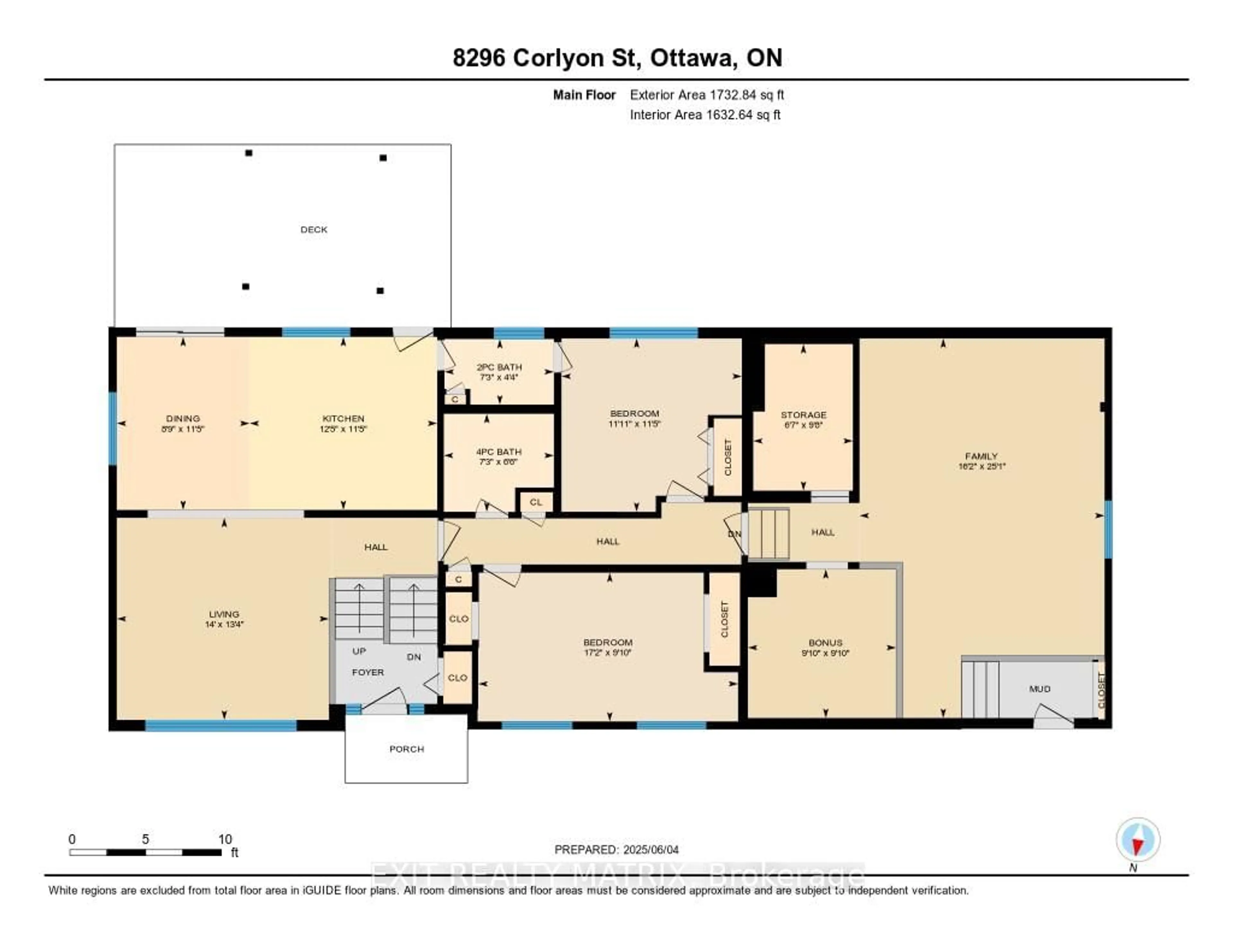 Floor plan for 8296 Corlyon St, Metcalfe Ontario K0A 2P0