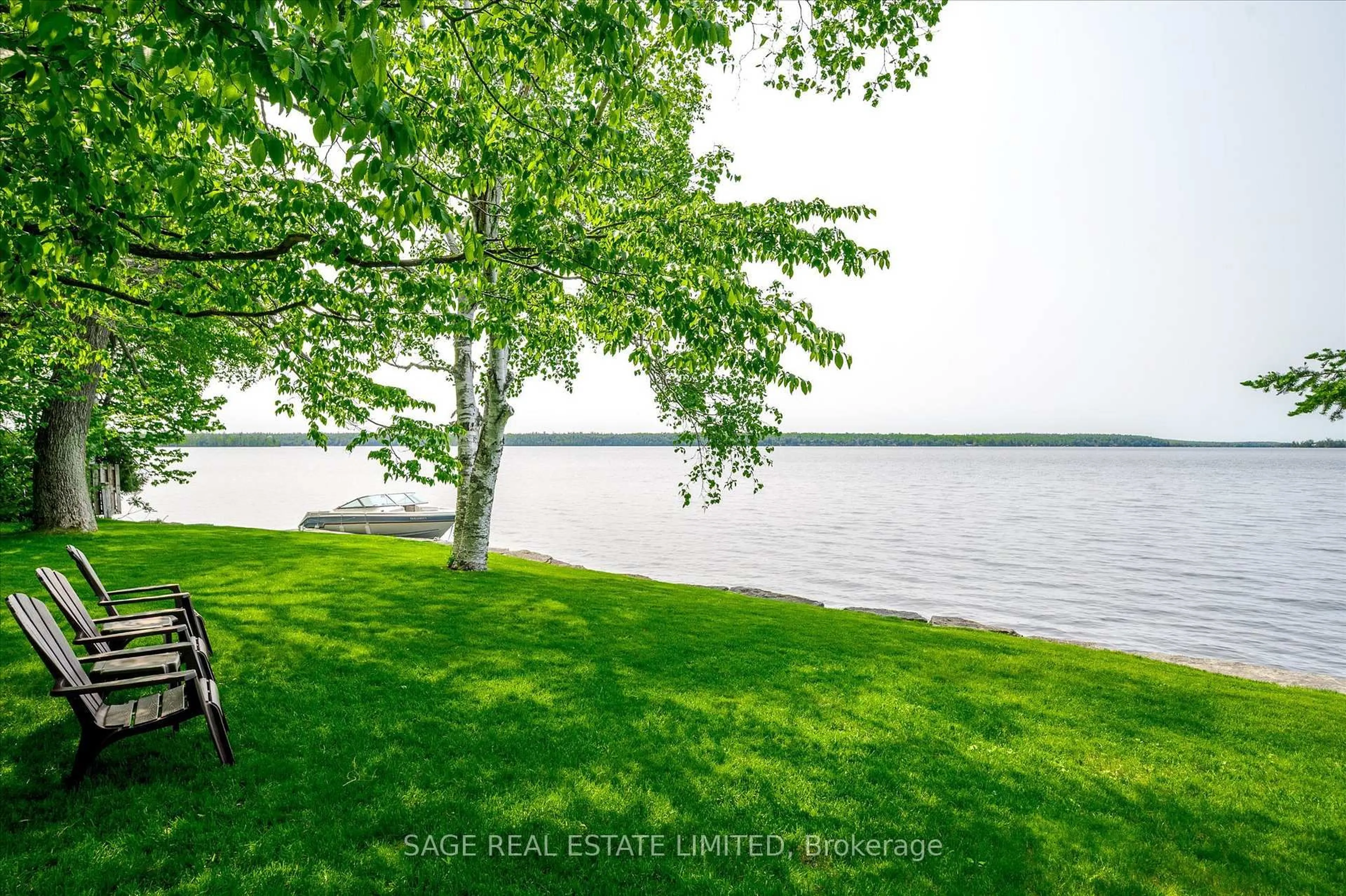 Patio, water/lake/river/ocean view for 64 Fire Route 98, Trent Lakes Ontario K0M 1A0
