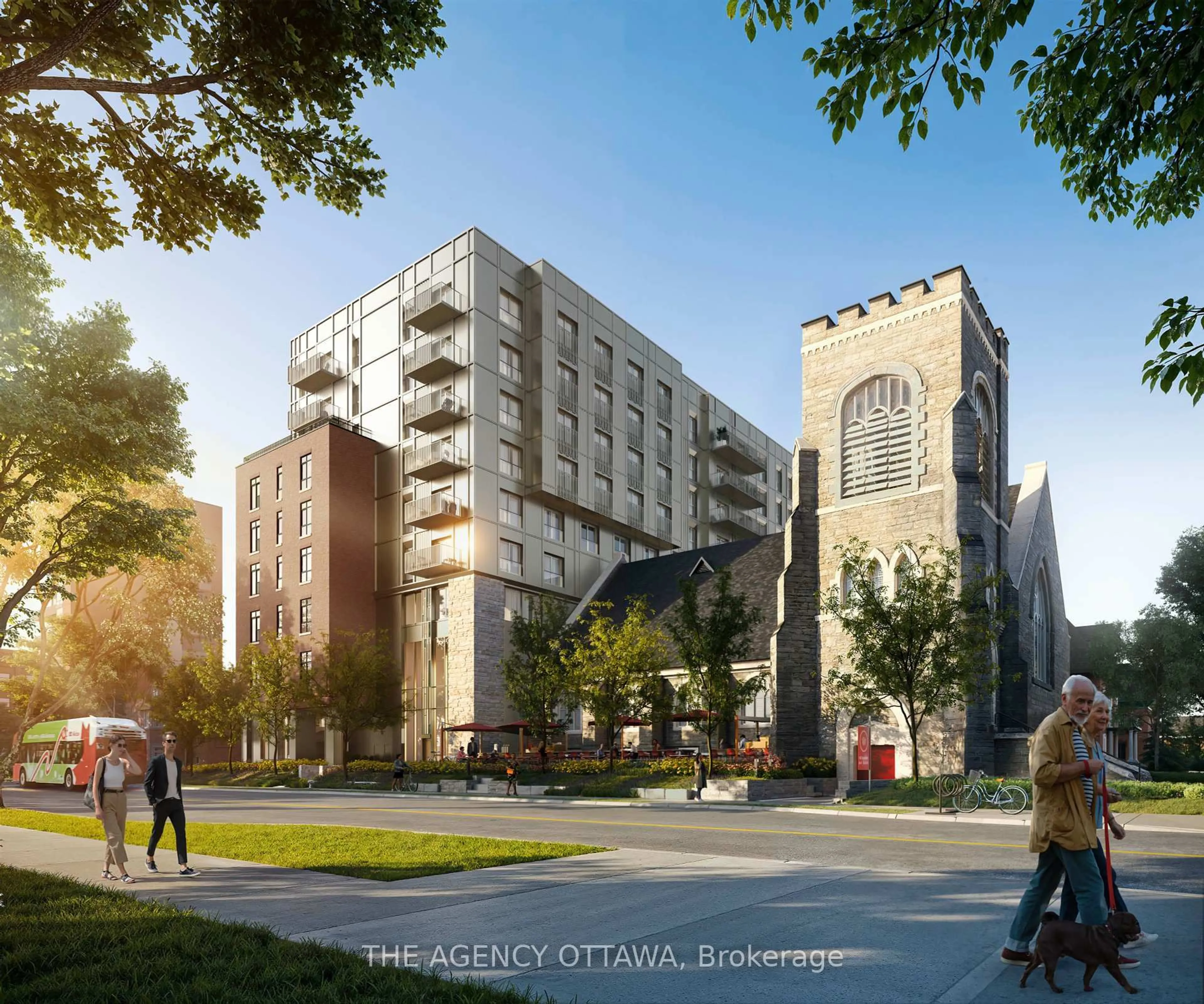 Indoor foyer for 8 Blackburn Ave #317, Ottawa Ontario K1N 7Z2