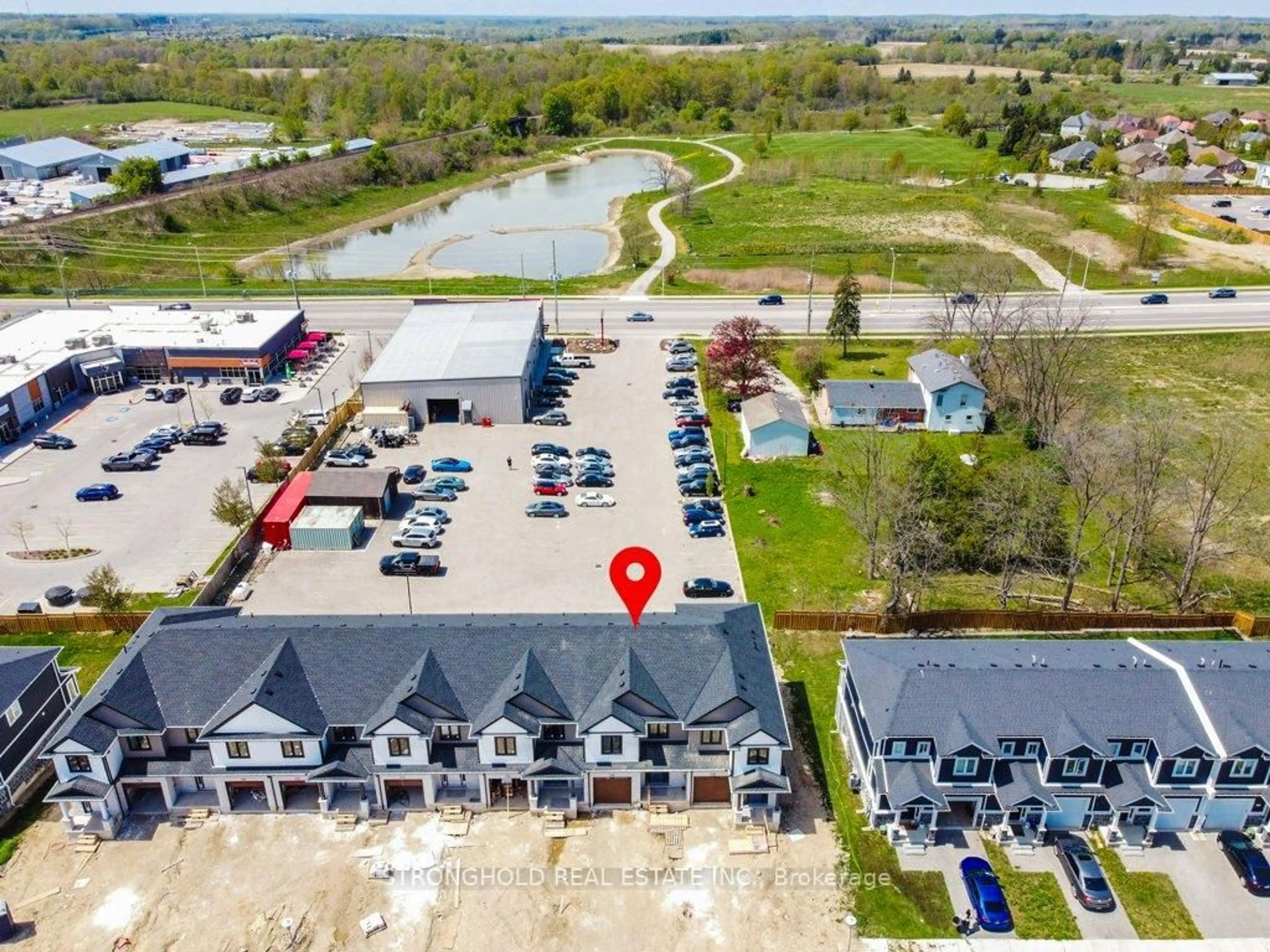 A pic from outside/outdoor area/front of a property/back of a property/a pic from drone, water/lake/river/ocean view for 1768 Finley Cres, London North Ontario N6H 5M5