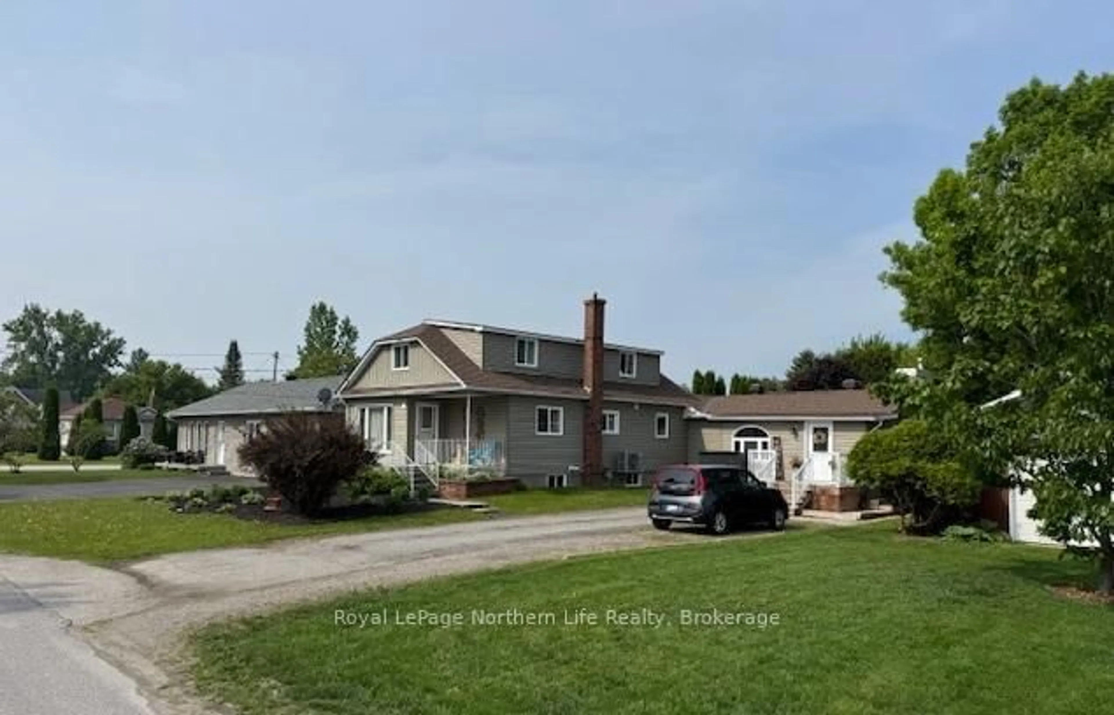 A pic from outside/outdoor area/front of a property/back of a property/a pic from drone, street for 269 Levesque St, West Nipissing Ontario P2B 3A3