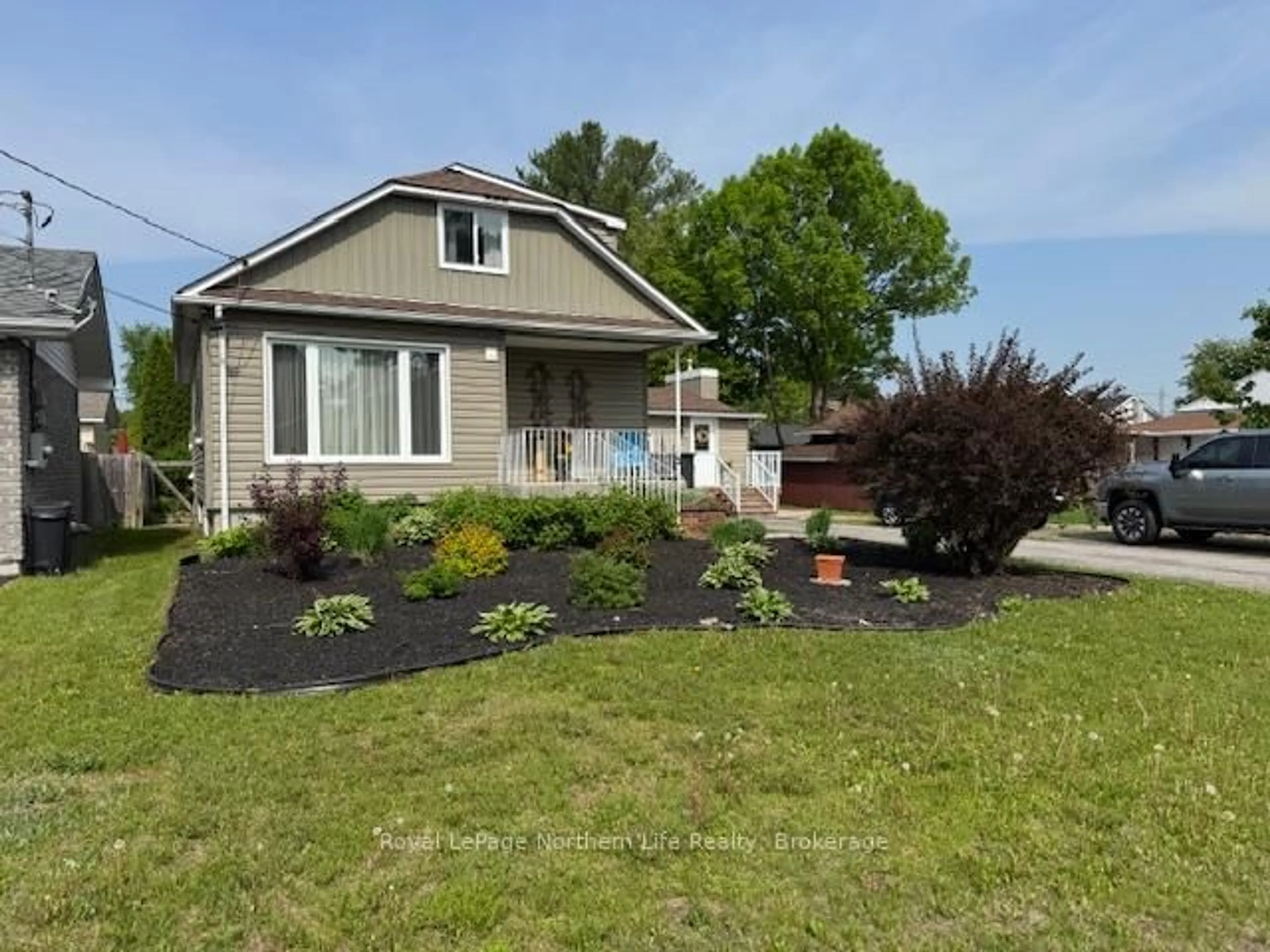 Home with vinyl exterior material, street for 269 Levesque St, West Nipissing Ontario P2B 3A3