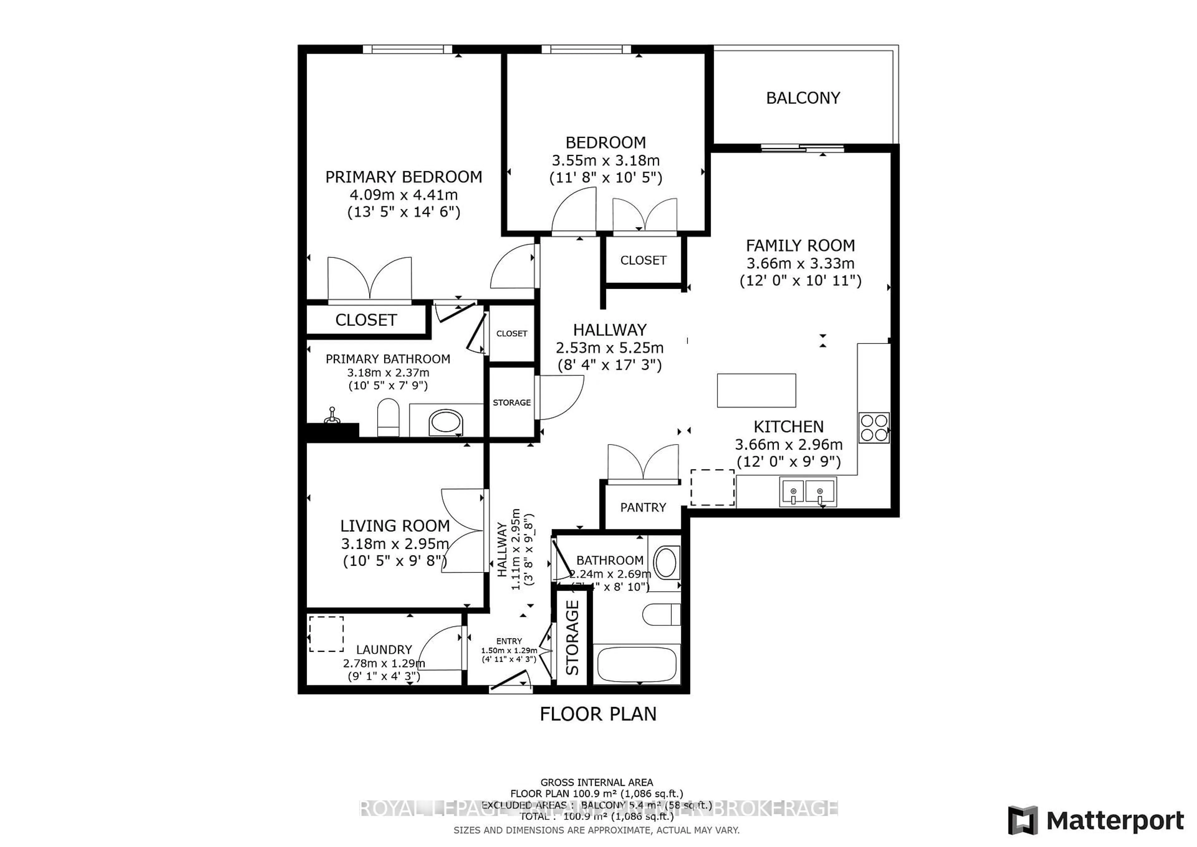 Floor plan for 89 Ridout St #408, London South Ontario N6C 3X2
