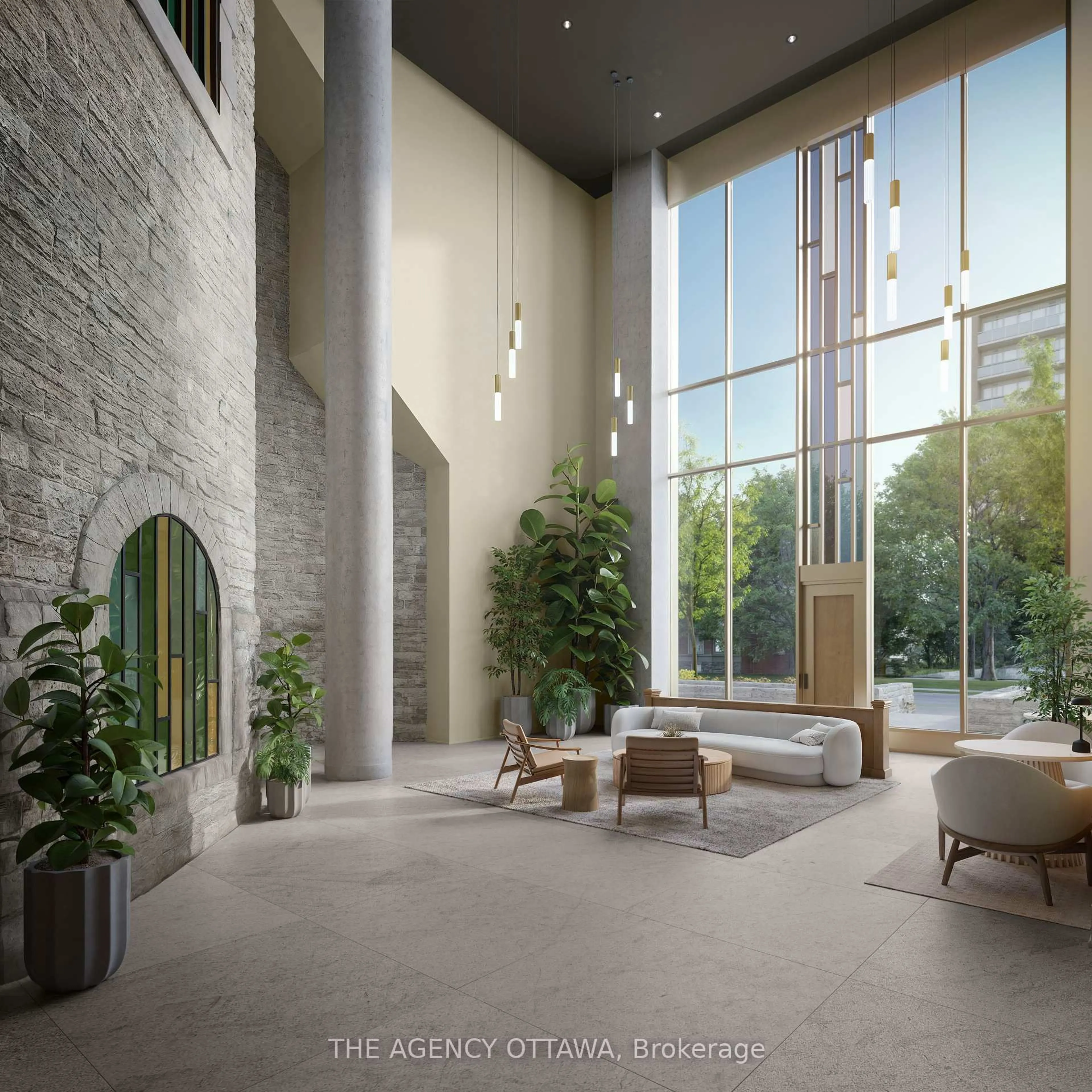 Indoor foyer for 8 Blackburn Ave #318, Ottawa Ontario K1N 7Z2