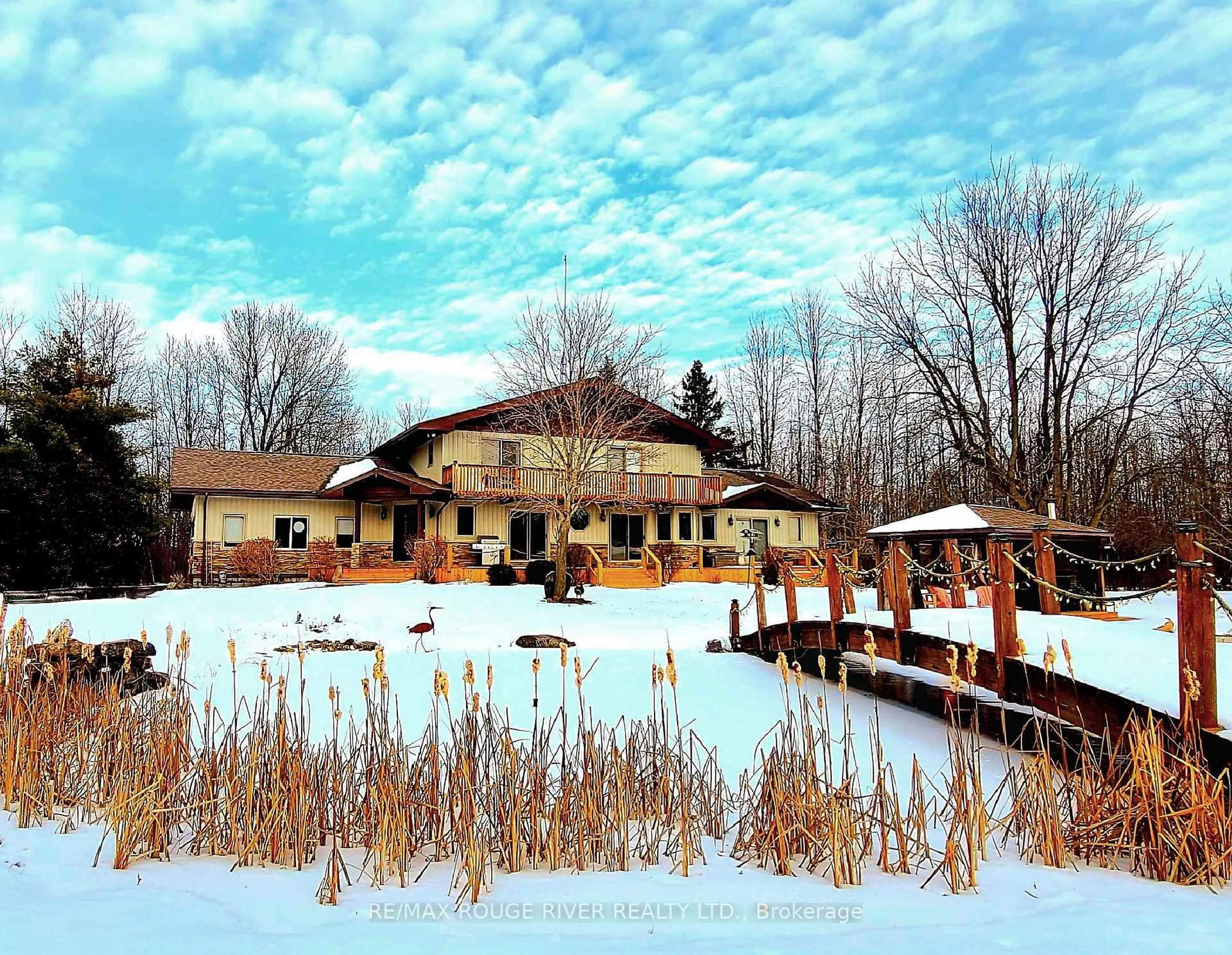 Patio, water/lake/river/ocean view for 908 County Rd 42 Rd, Athens Ontario K0E 1B0